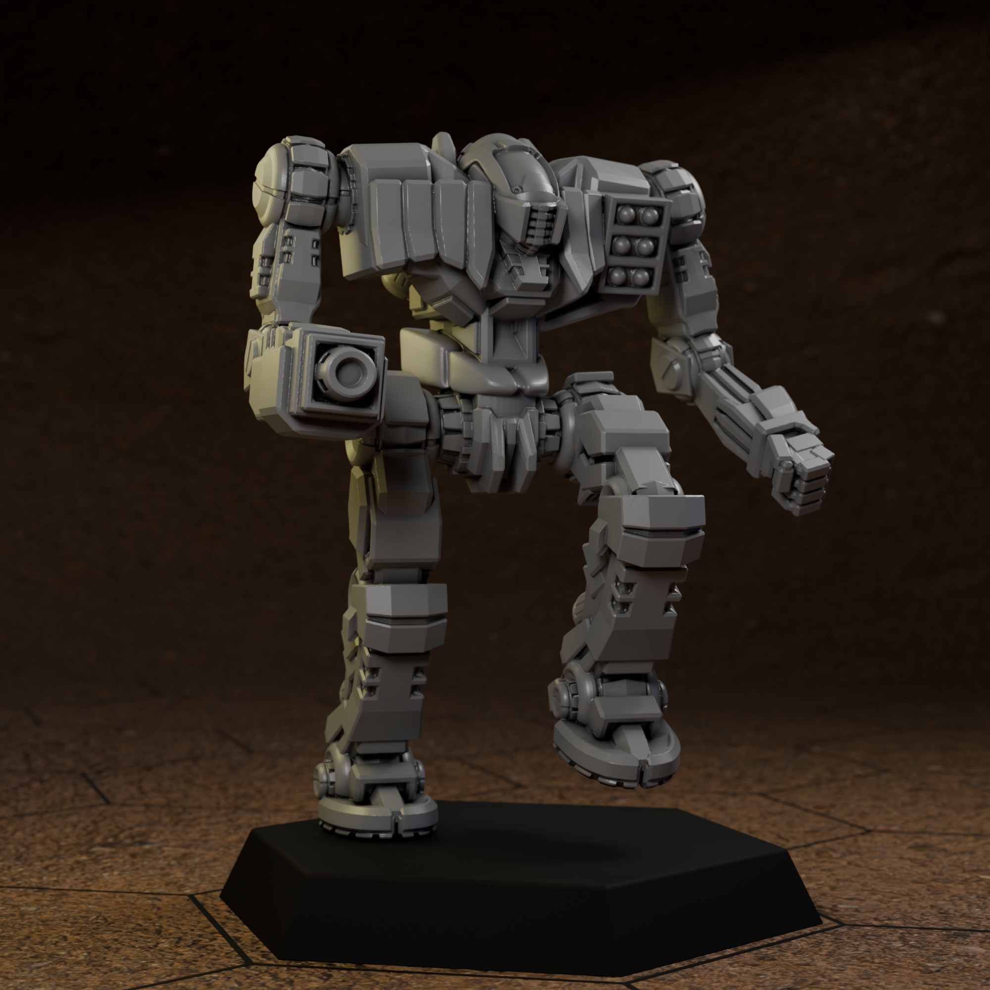 Snake For American Mecha - Battletech 1/265th to 1/285 Scale