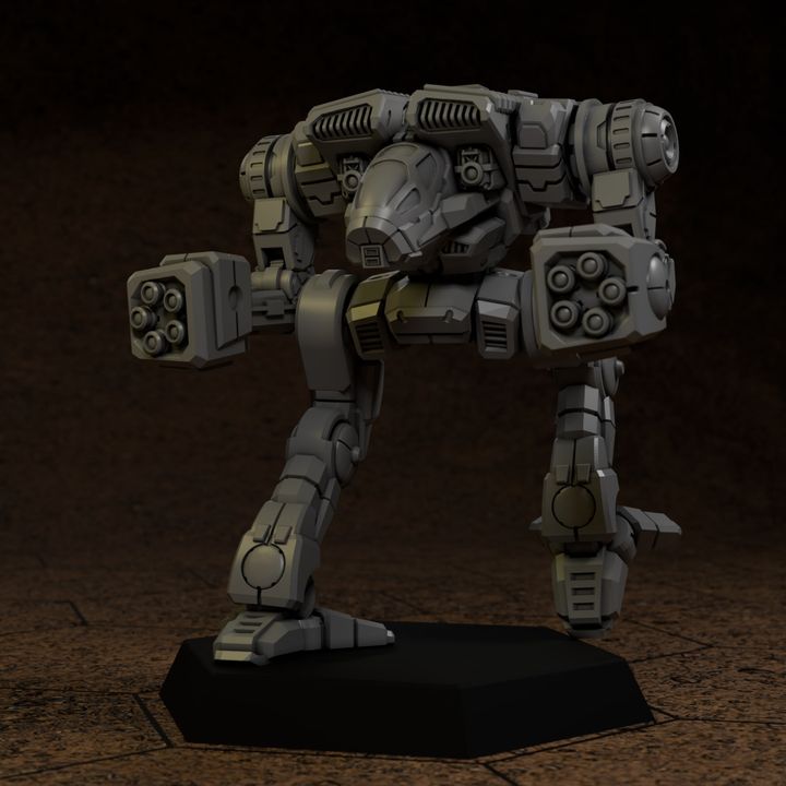 Black Hawk Ku For American Mecha - Battletech 1/265 to 1/285 Scale
