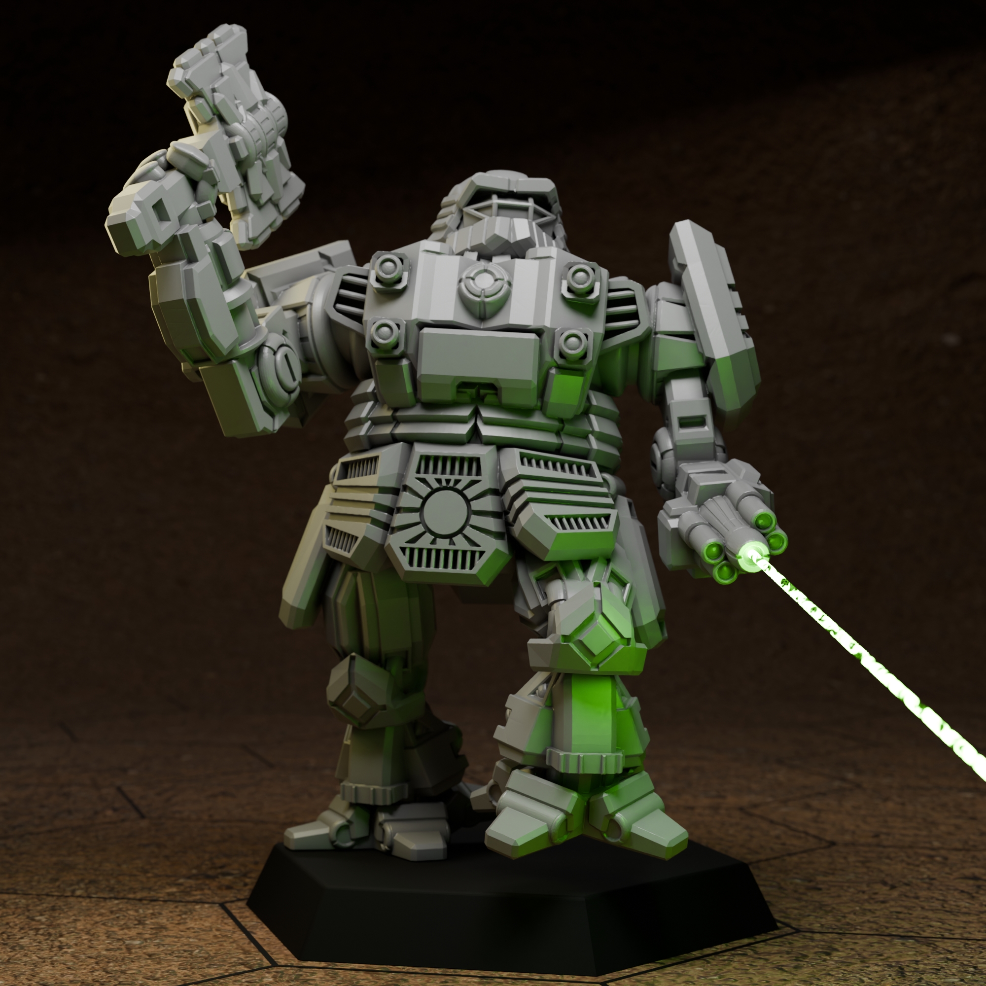 Ti Tsang For American Mecha - Battletech - 1/265th to 1/285 Scale