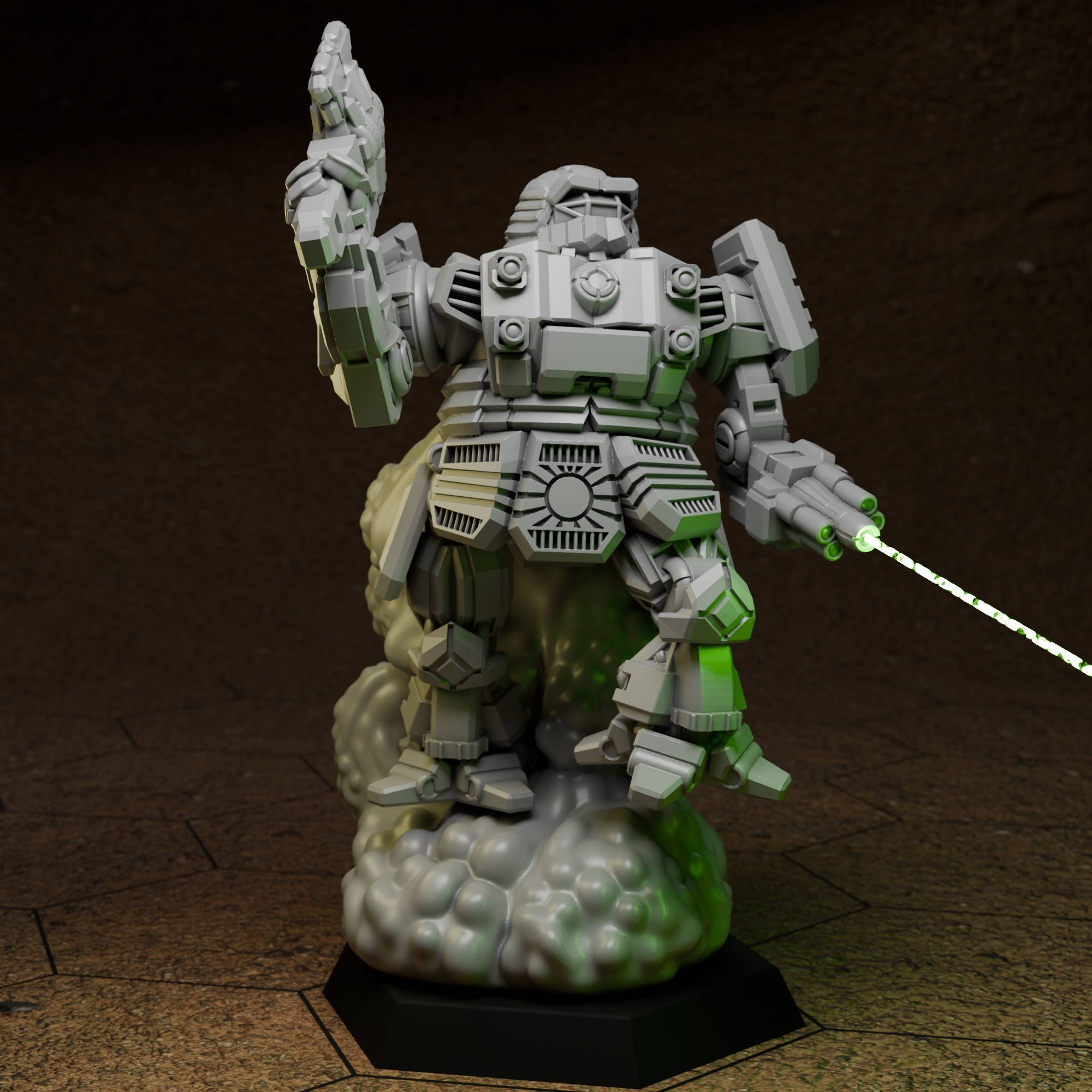 Ti Tsang For American Mecha - Battletech - 1/265th to 1/285 Scale