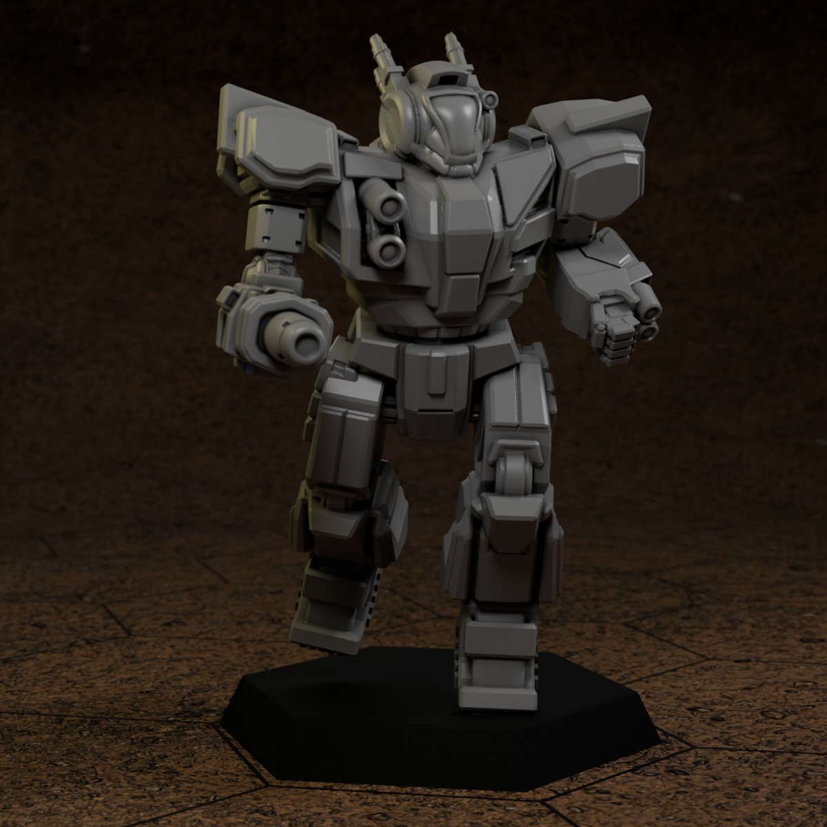 Gallowglas For American Mecha - Battletech 1/265th to 1/285 Scale