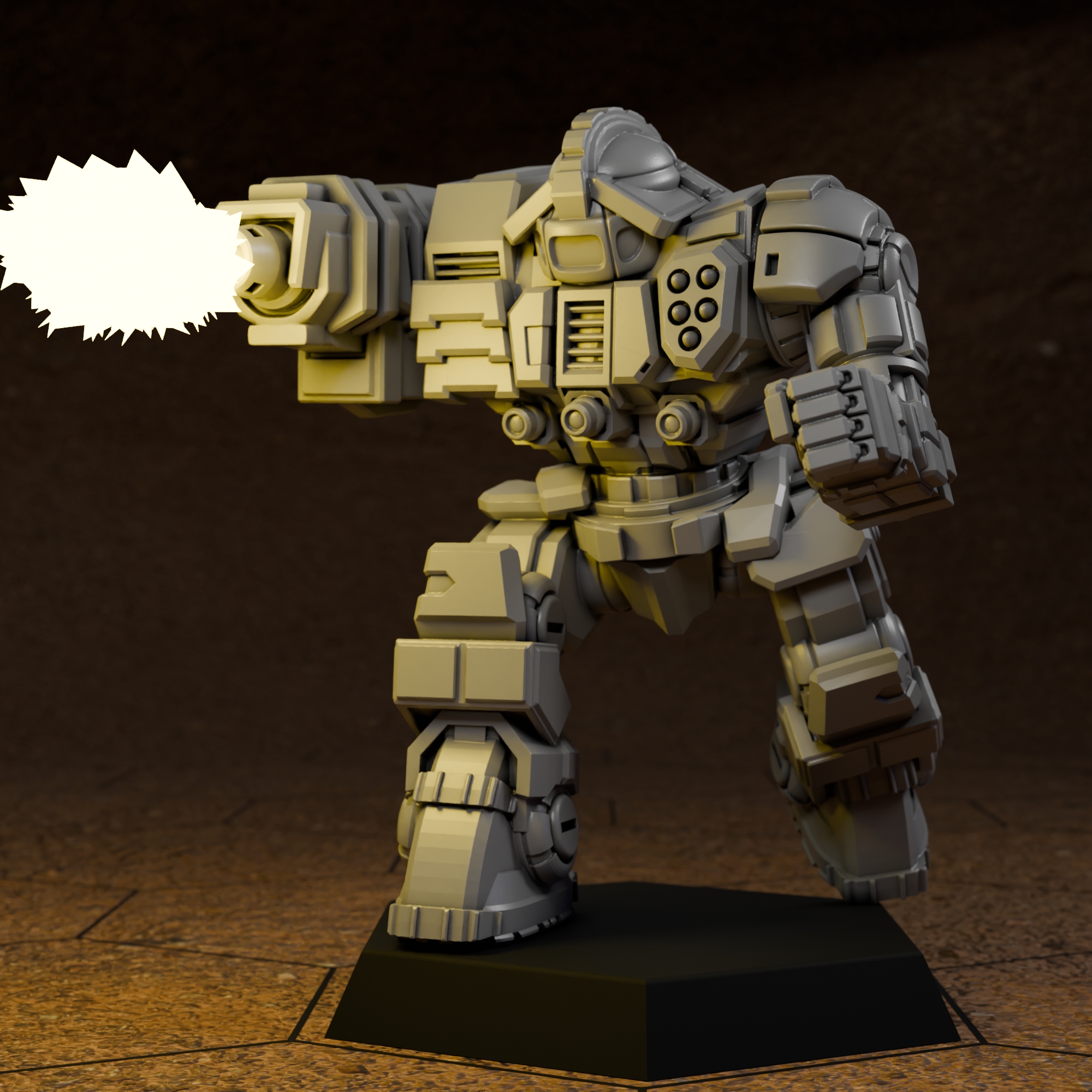 Thunder For American Mecha - Battletech 1/265th to 1/285 Scale