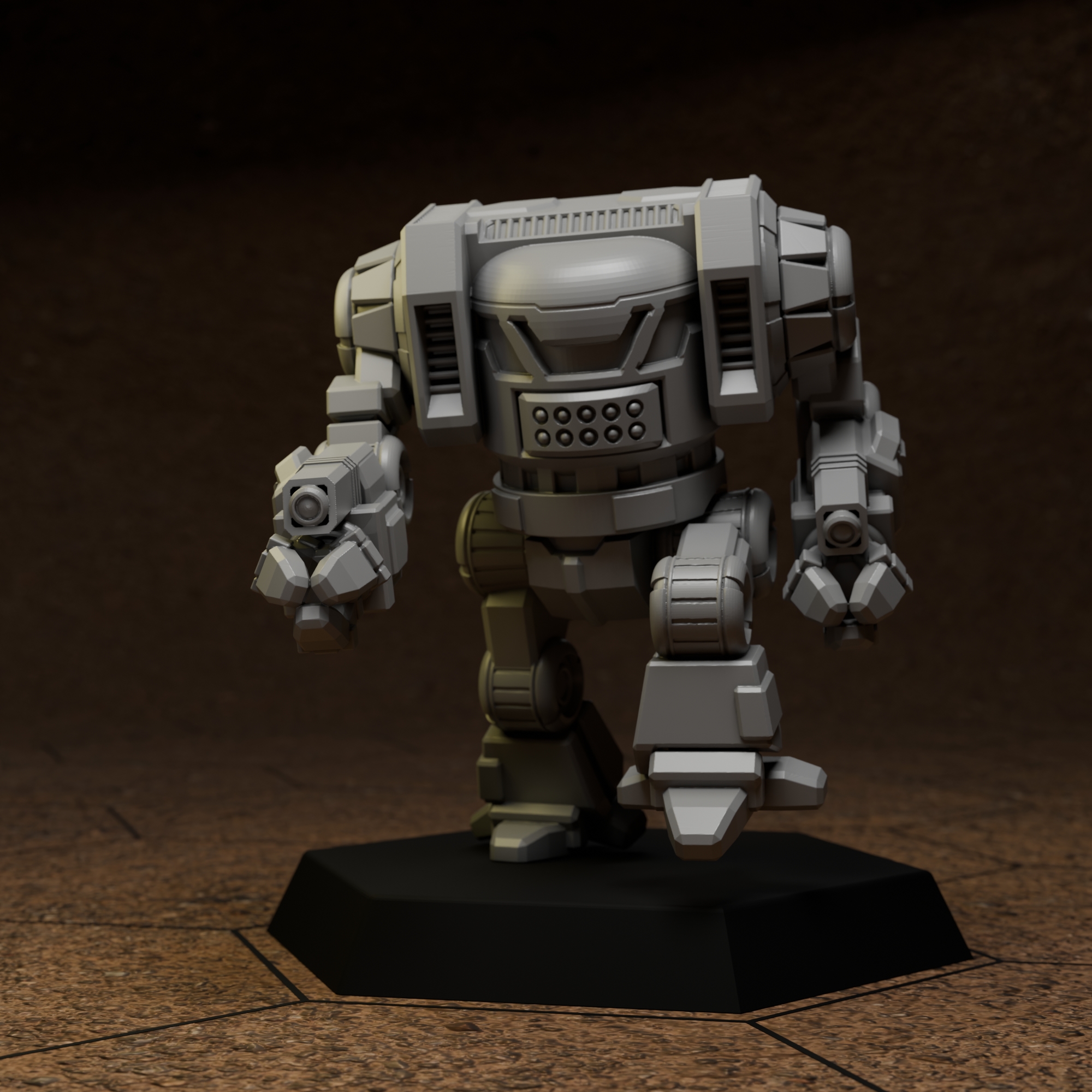 Duan Gung For American Mecha - Battletech 1/265th to 1/285 Scale