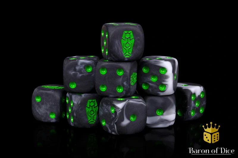 Day of the Dead - Green Coffin