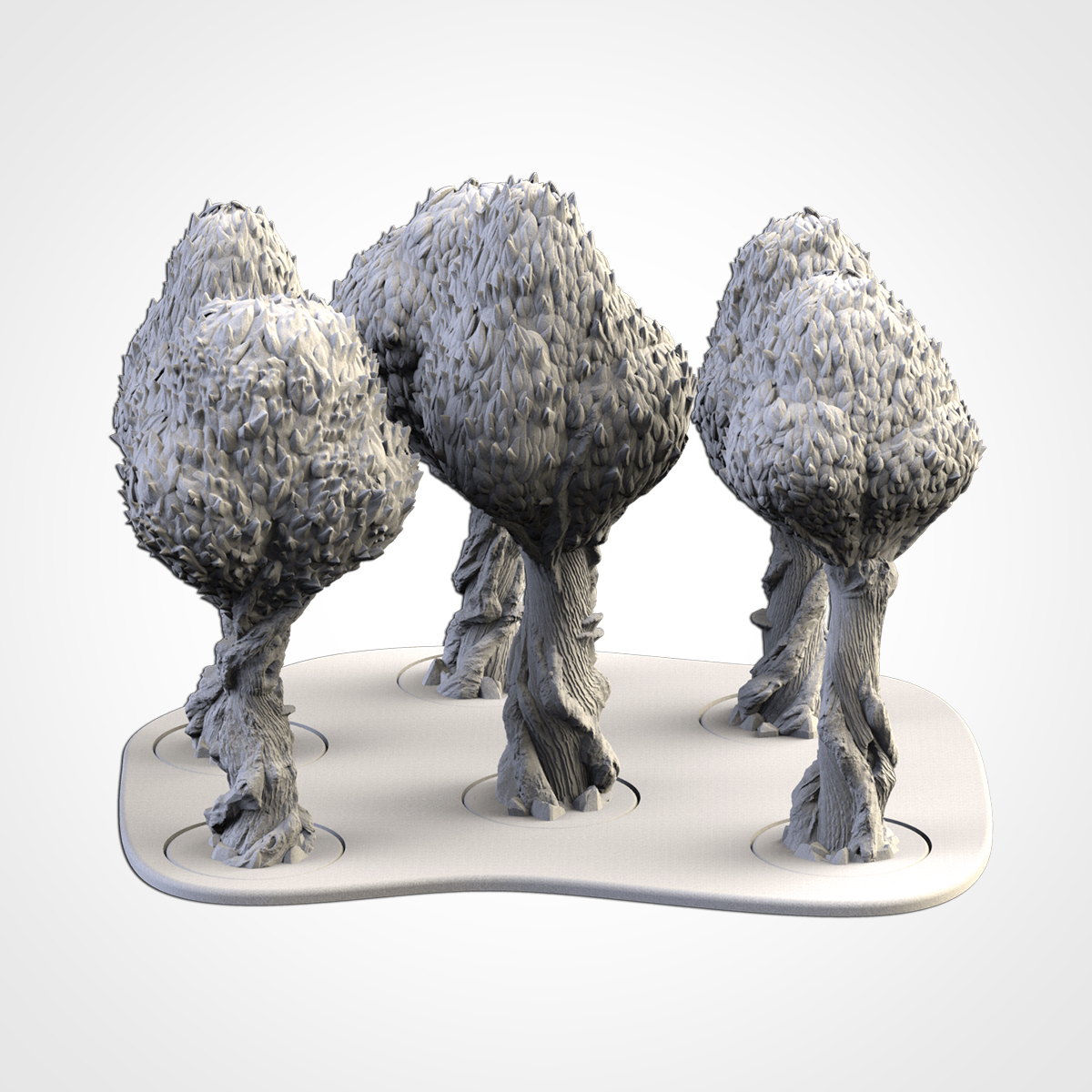 Classic Forest Tree Set - Sci fi - 28-32mm