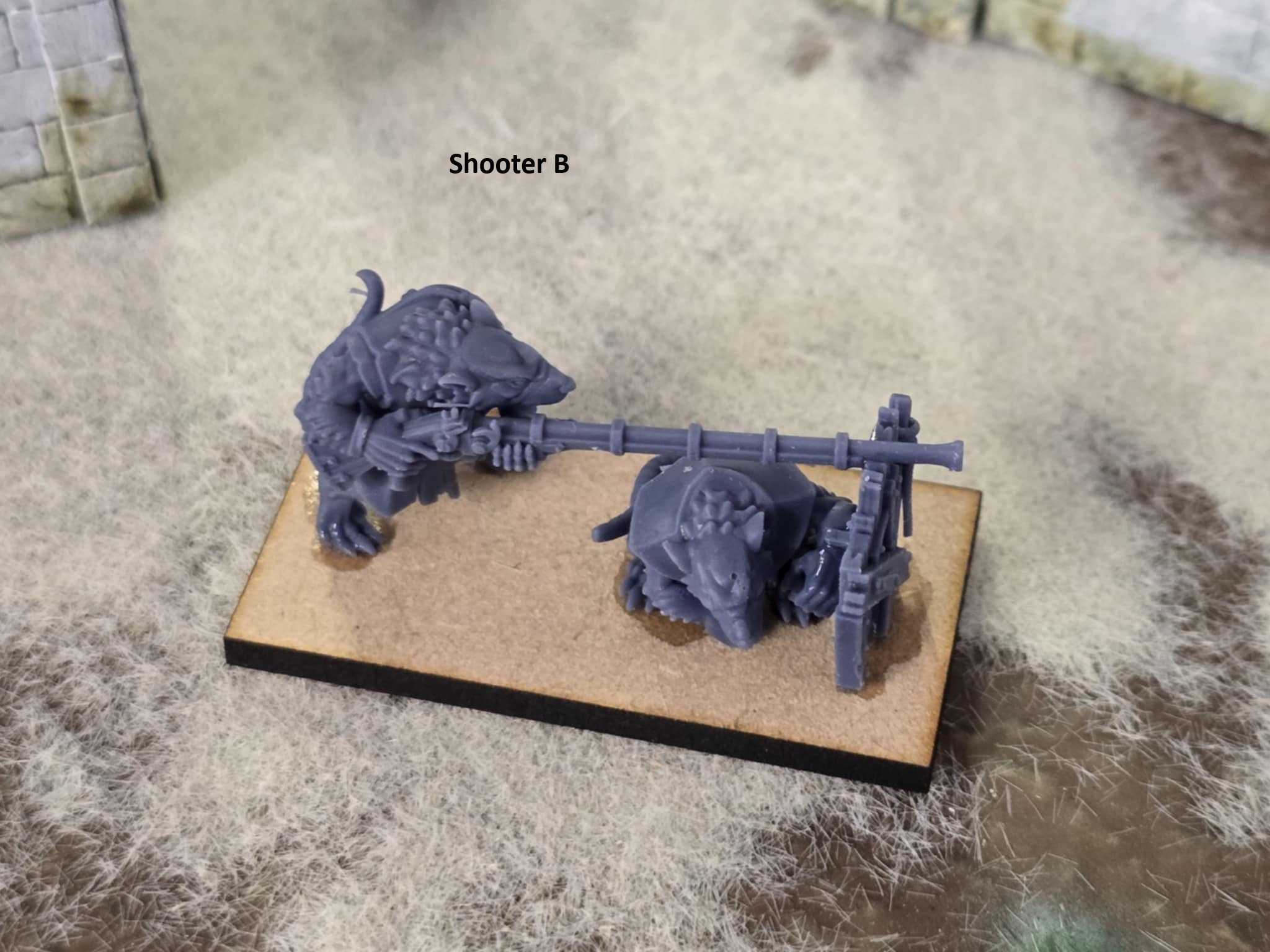 Vermin Shooter Team - 28mm to 32mm - Sewer Rats