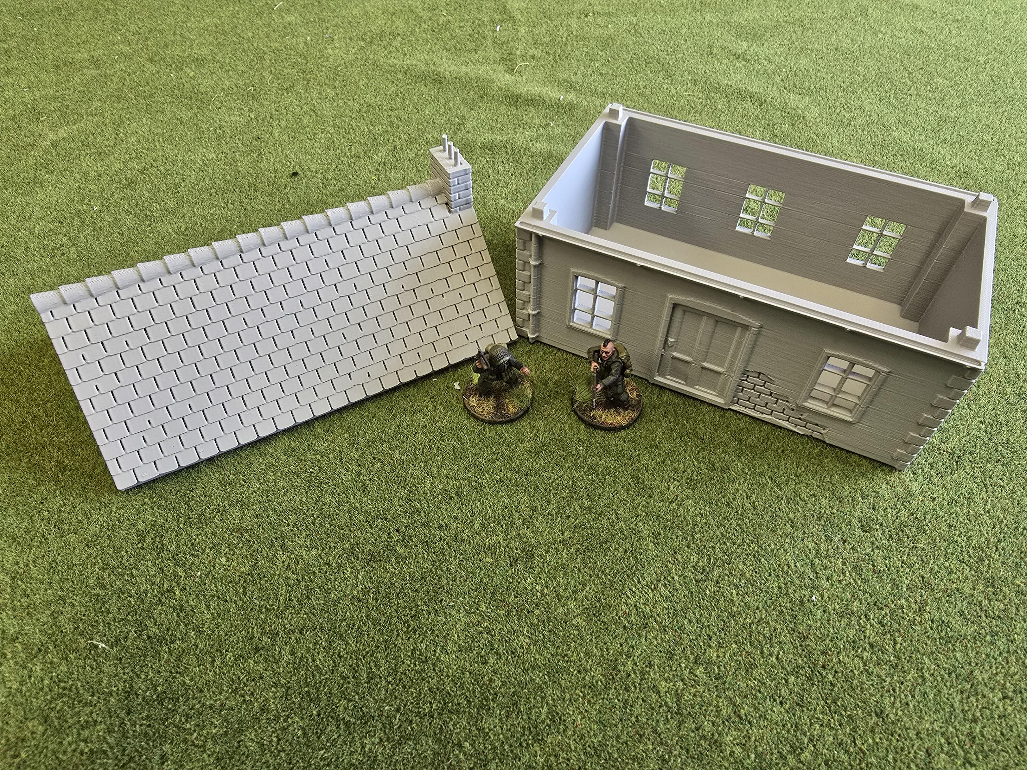 Normandy Village House Single Storey Type 1 - 15mm to 32mm