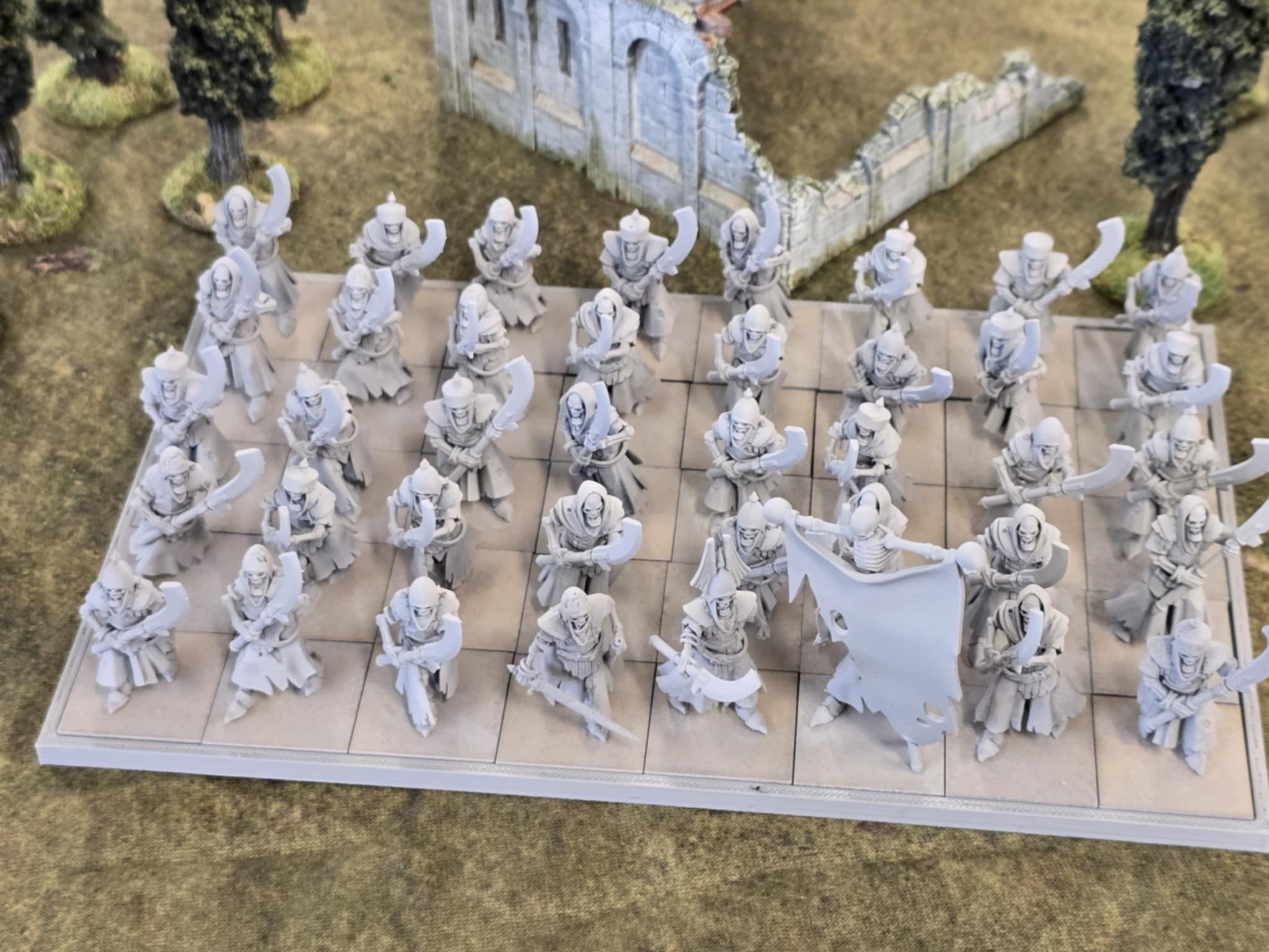 Skeleton Guard with great weapons x40