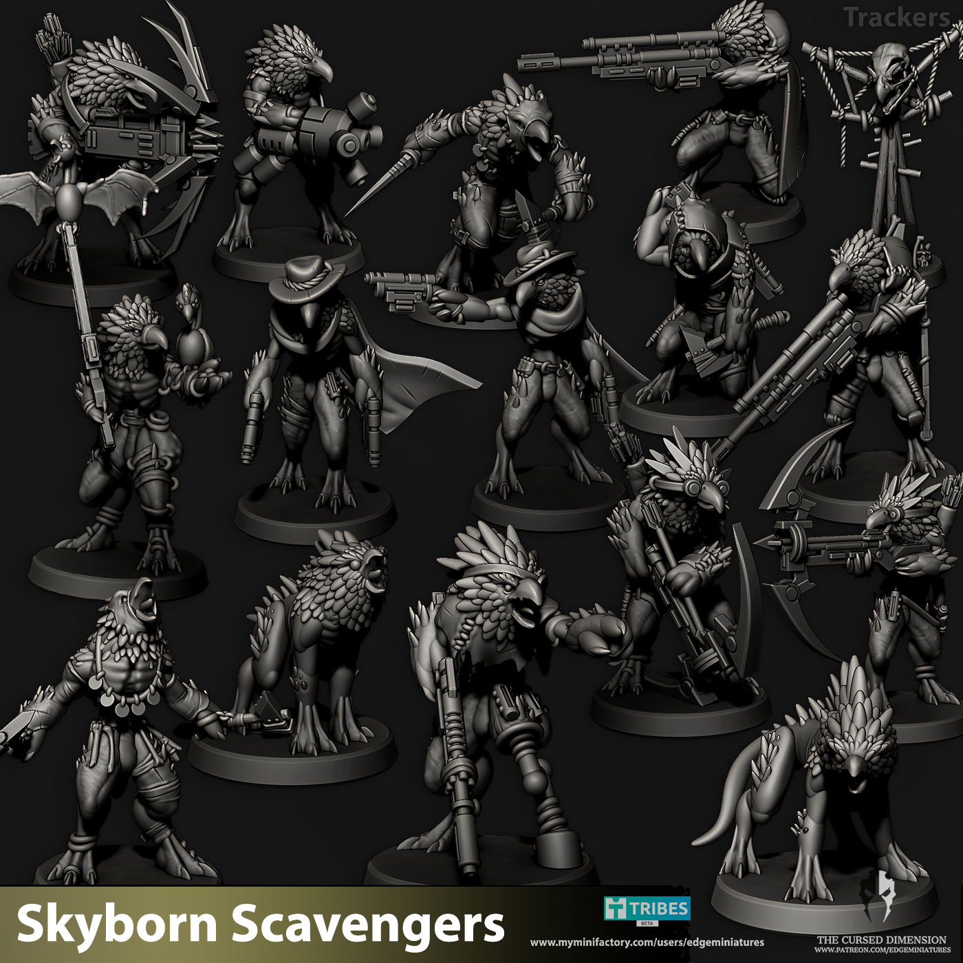 Skyborn Scavengers Scouting Party Kill Team - 28mm