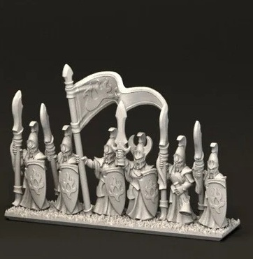Aurethil Glave Infantry - 10mm - Forest Dragon