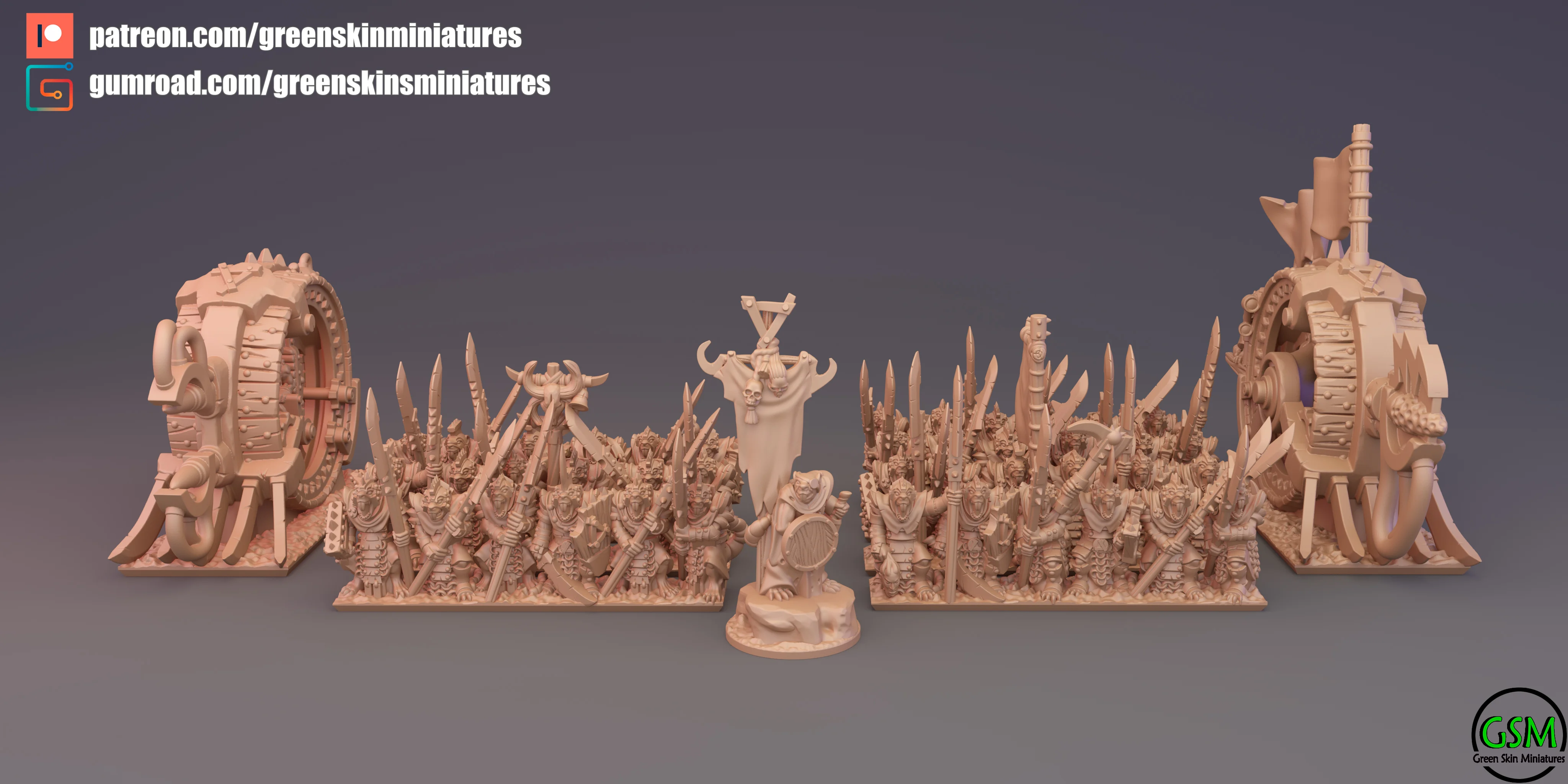Skaven 10mm - Greenskin Miniatures