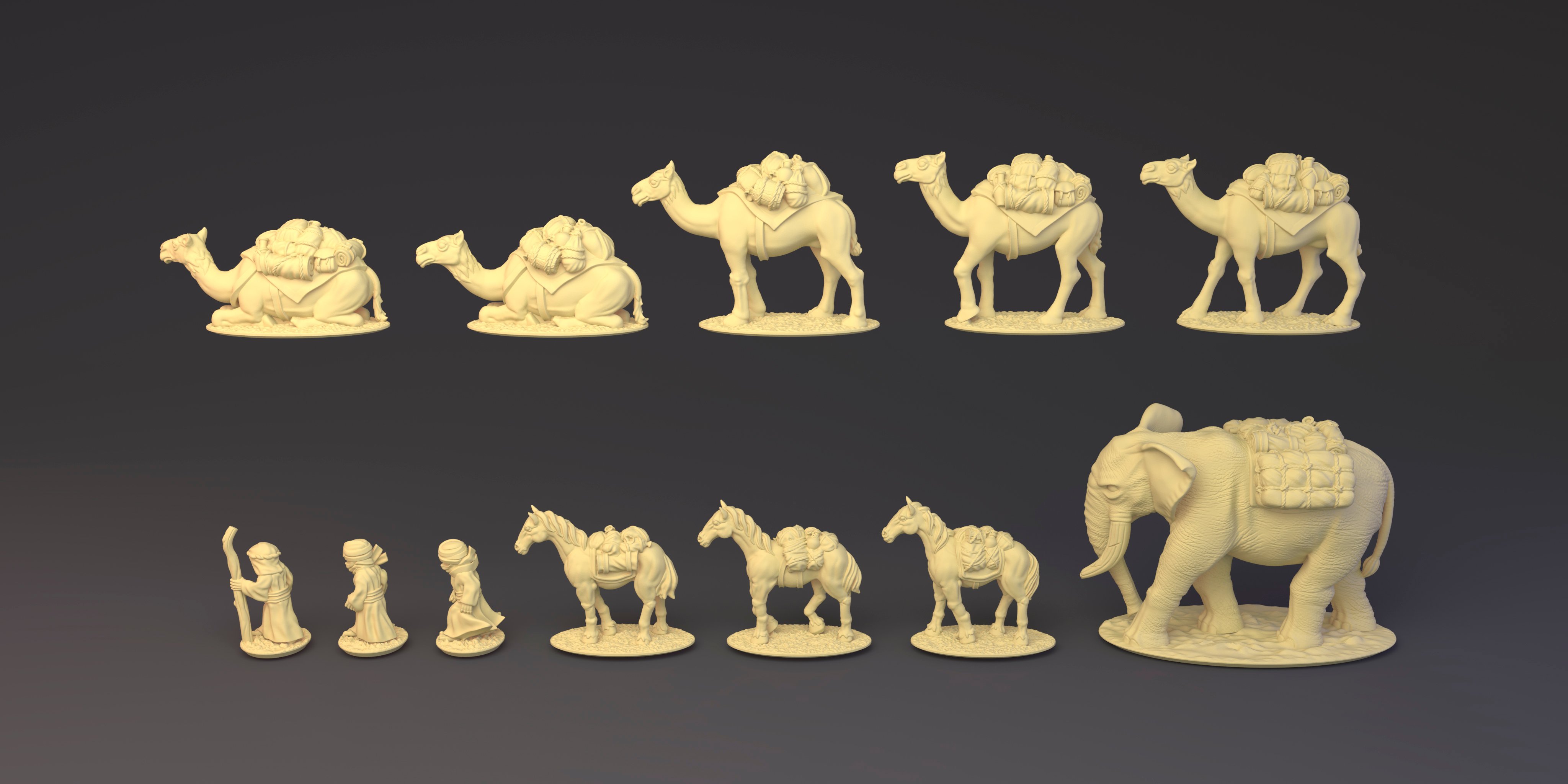 Caravan Set- 10mm Araby - Greensin Miniatures - Warmaster