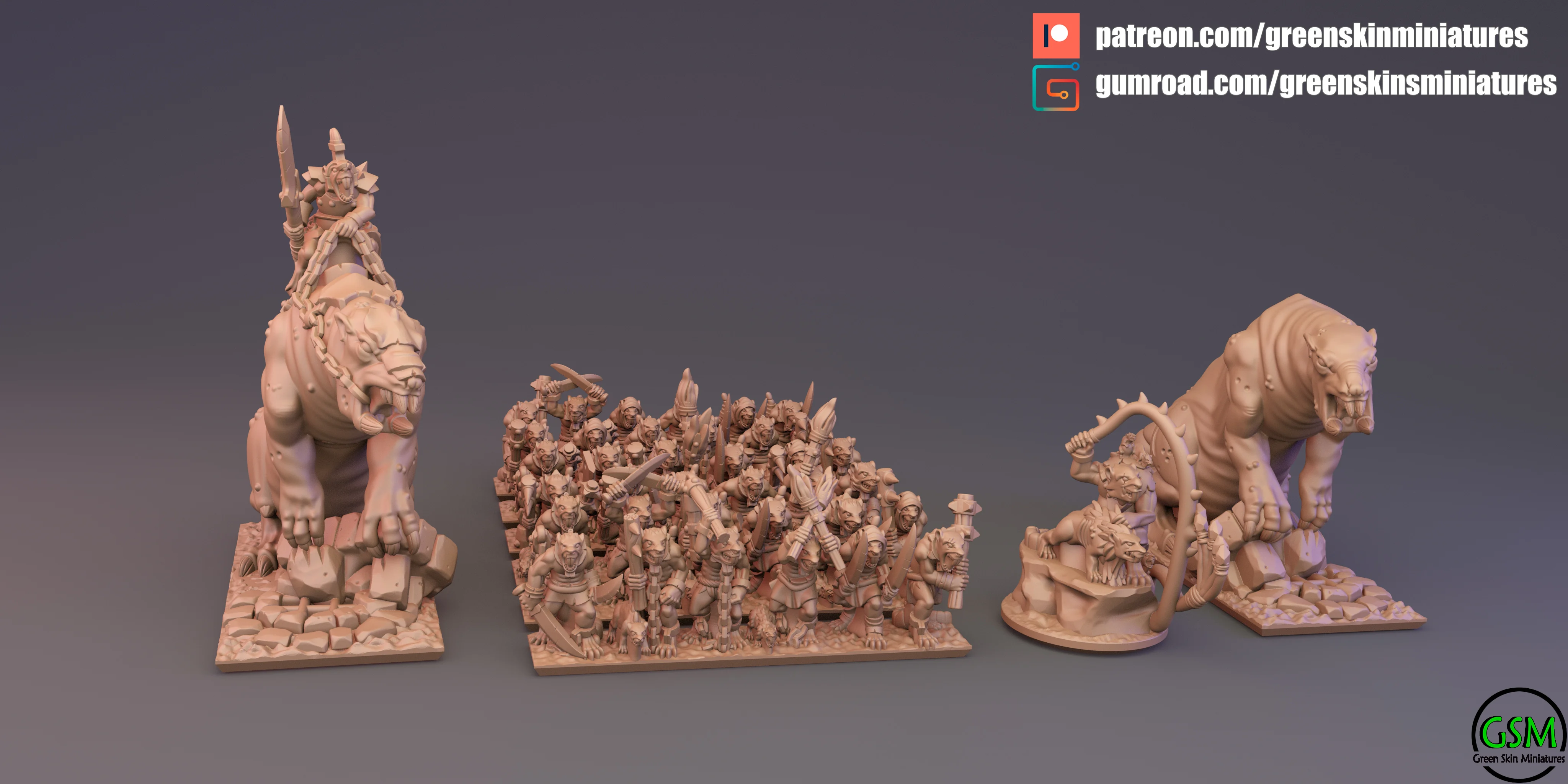 Skaven 10mm - Greenskin Miniatures