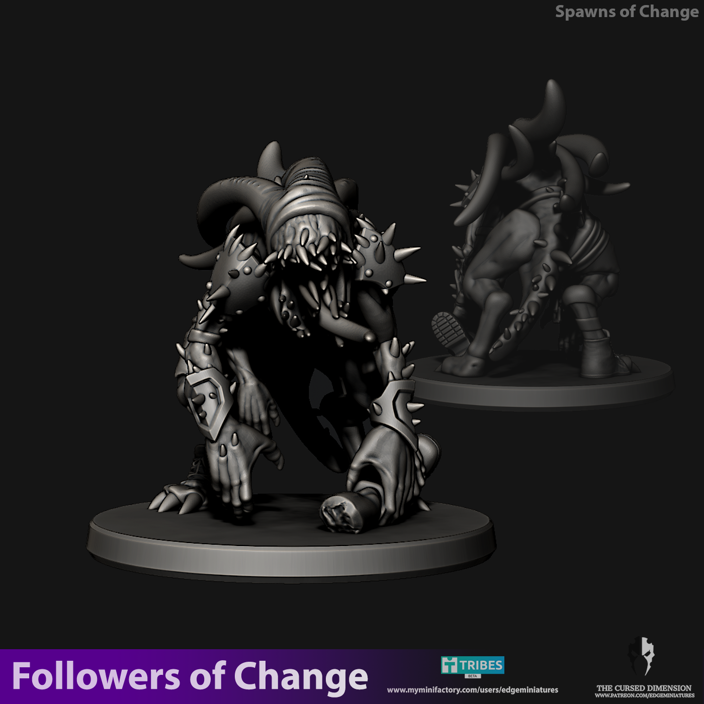 Followers of Change Kill Team - 28mm or 32mm