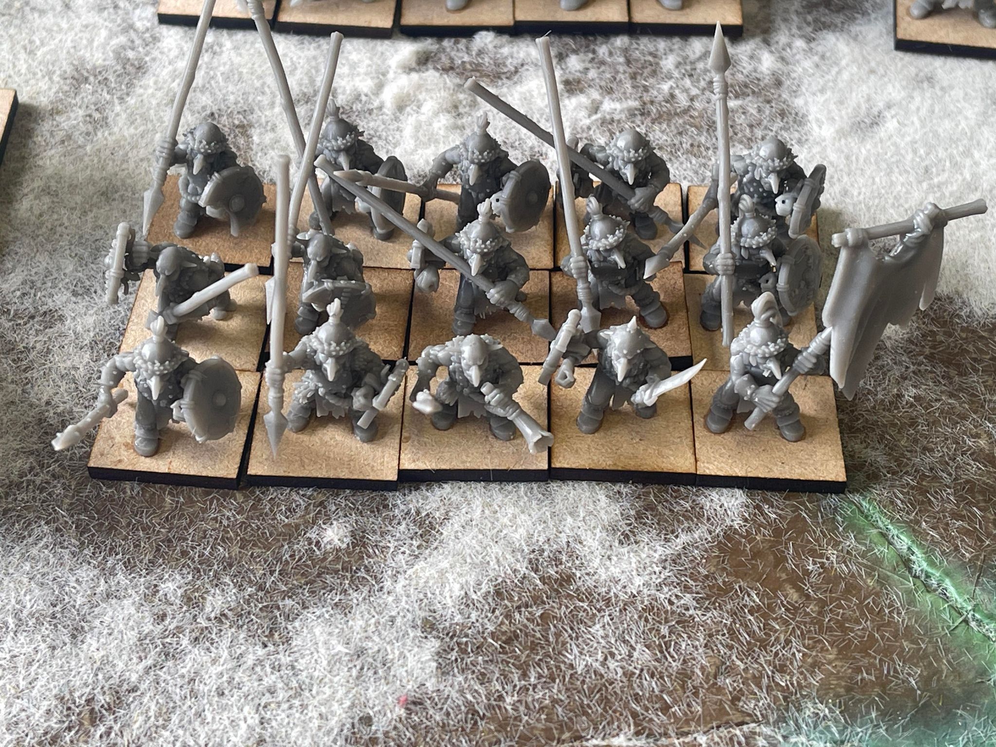 Goblins with Shields & Spears - Steppe Goblins V1