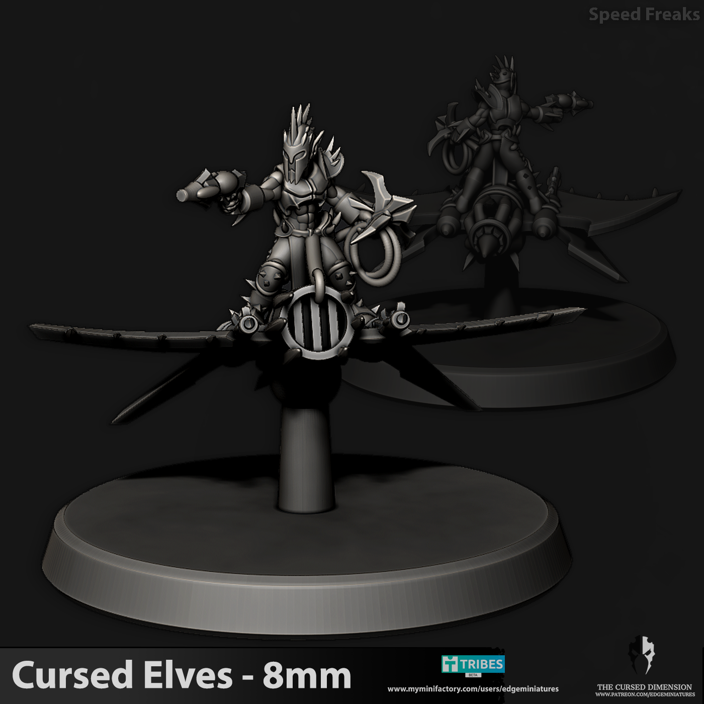 Speed Freeks Cursed Elves -  8mm to 10mm