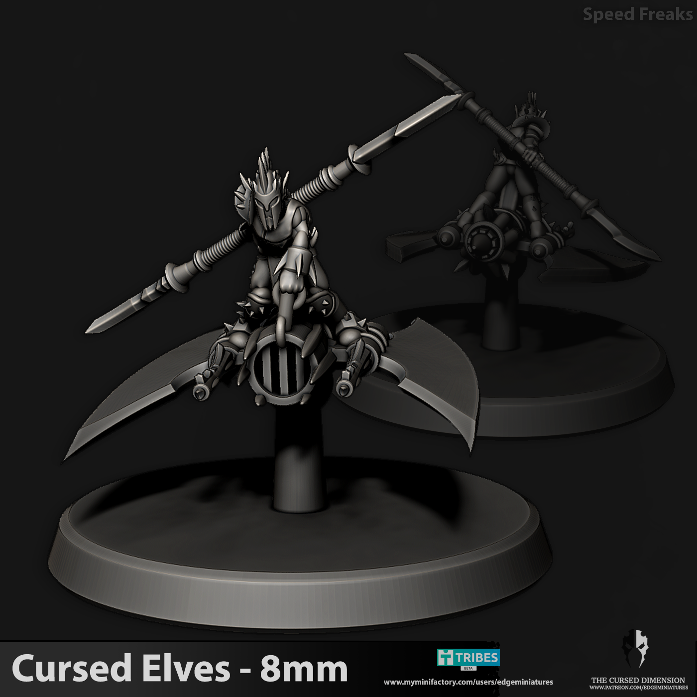 Speed Freeks Cursed Elves -  8mm to 10mm