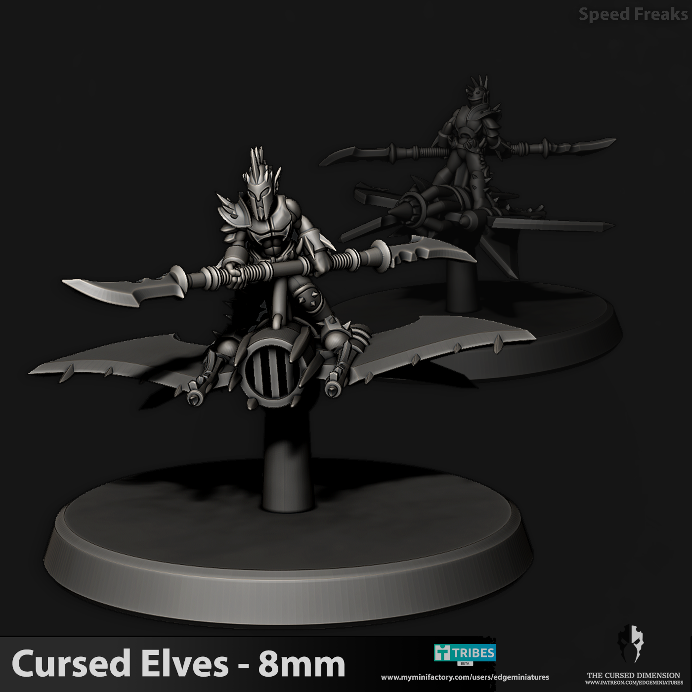 Speed Freeks Cursed Elves -  8mm to 10mm