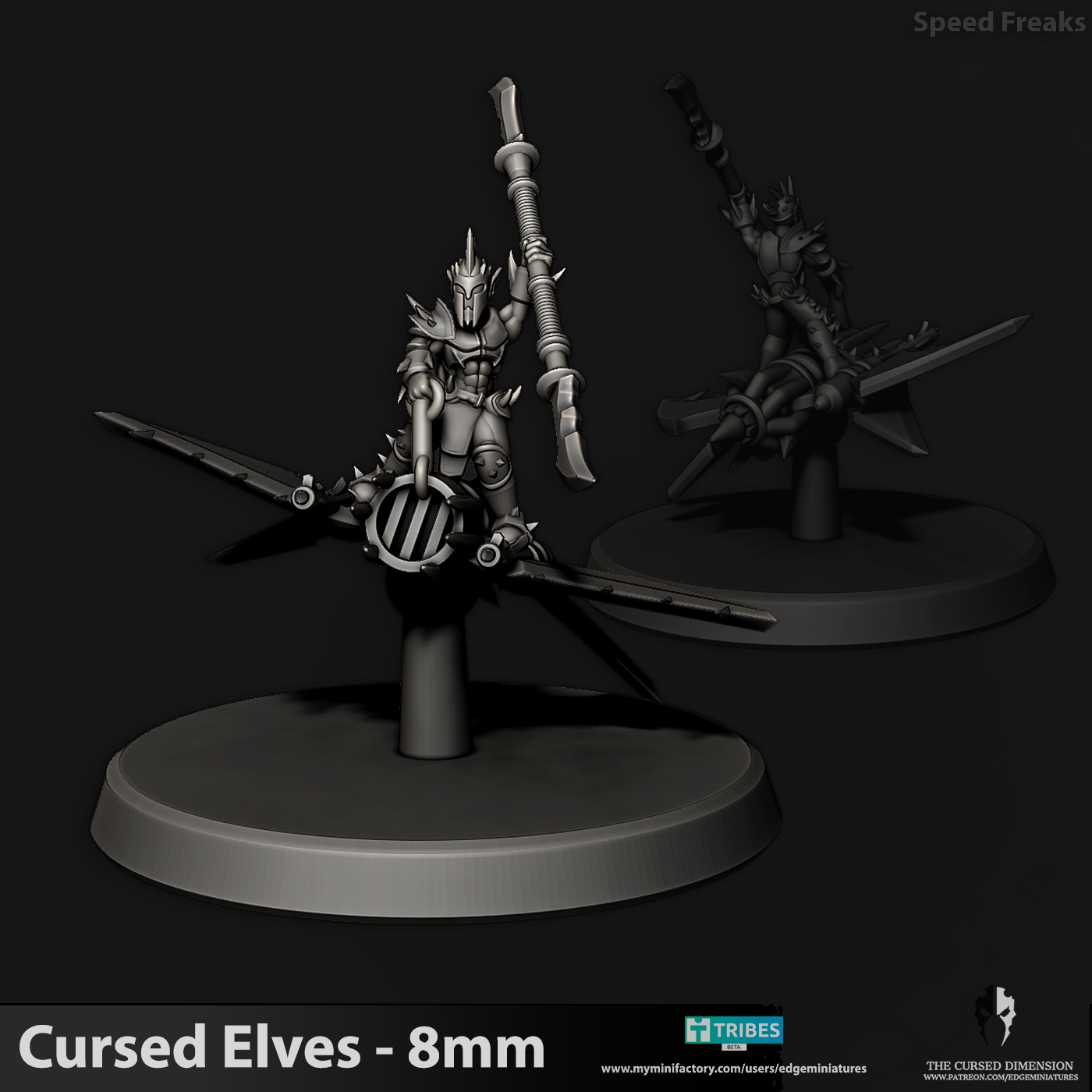Speed Freeks Cursed Elves -  8mm to 10mm