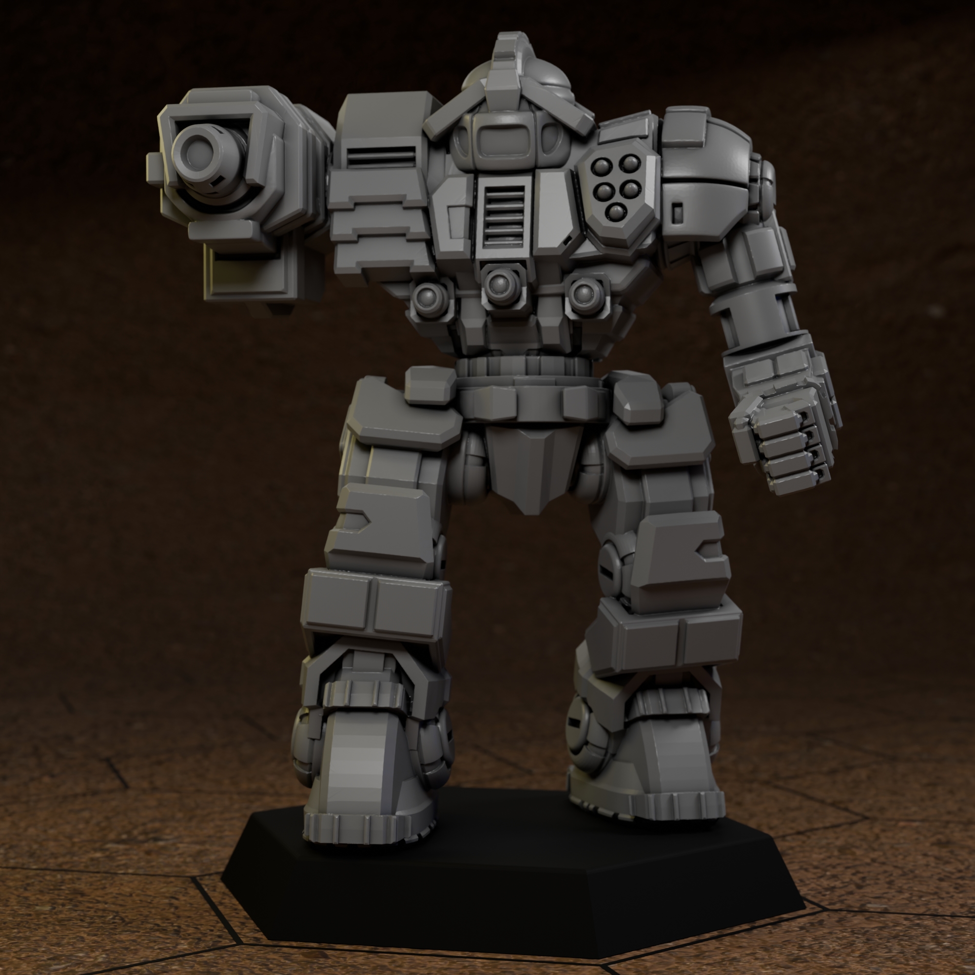 Thunder For American Mecha - Battletech 1/265th to 1/285 Scale