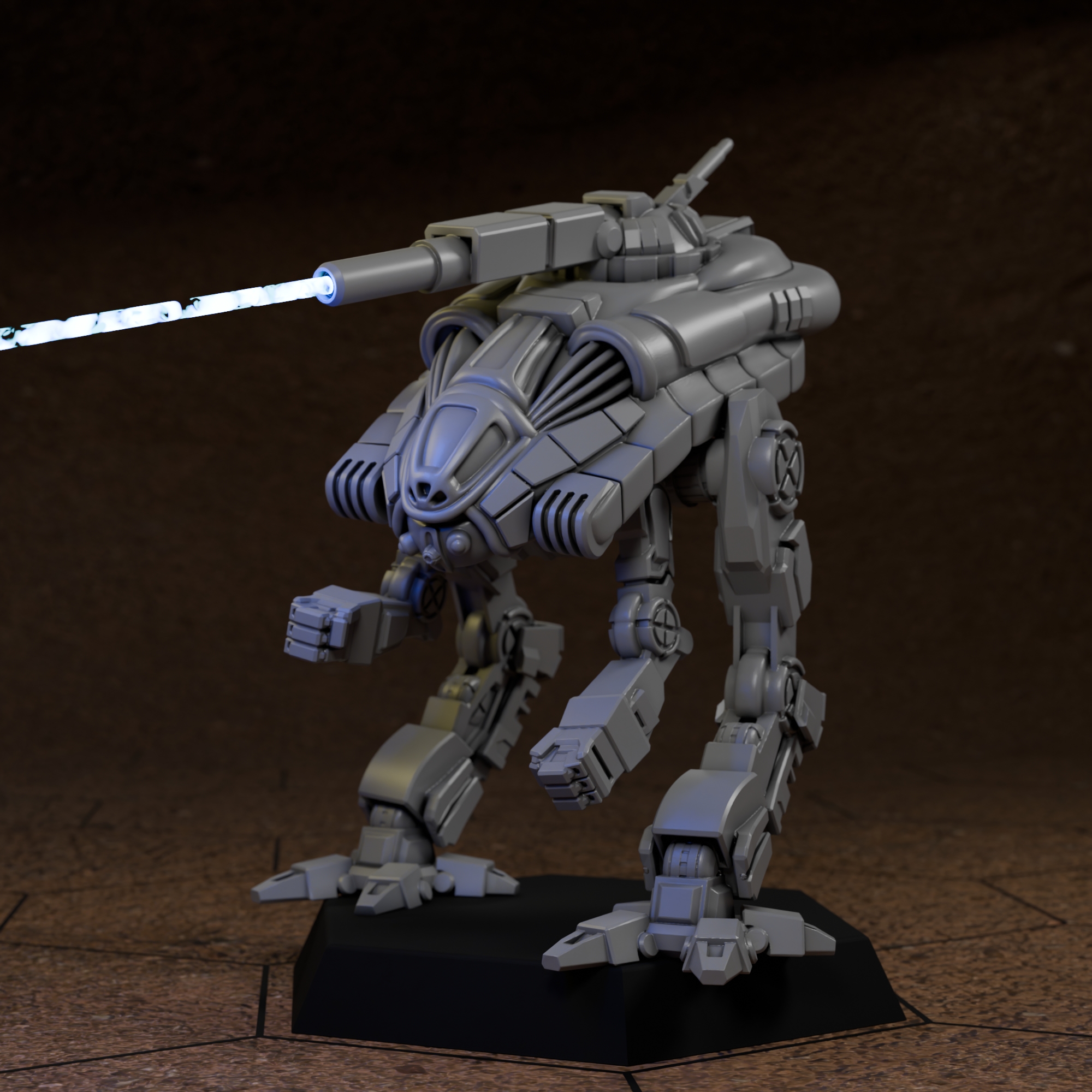 Hussar For American Mecha - Battletech 1/265th to 1/285 Scale