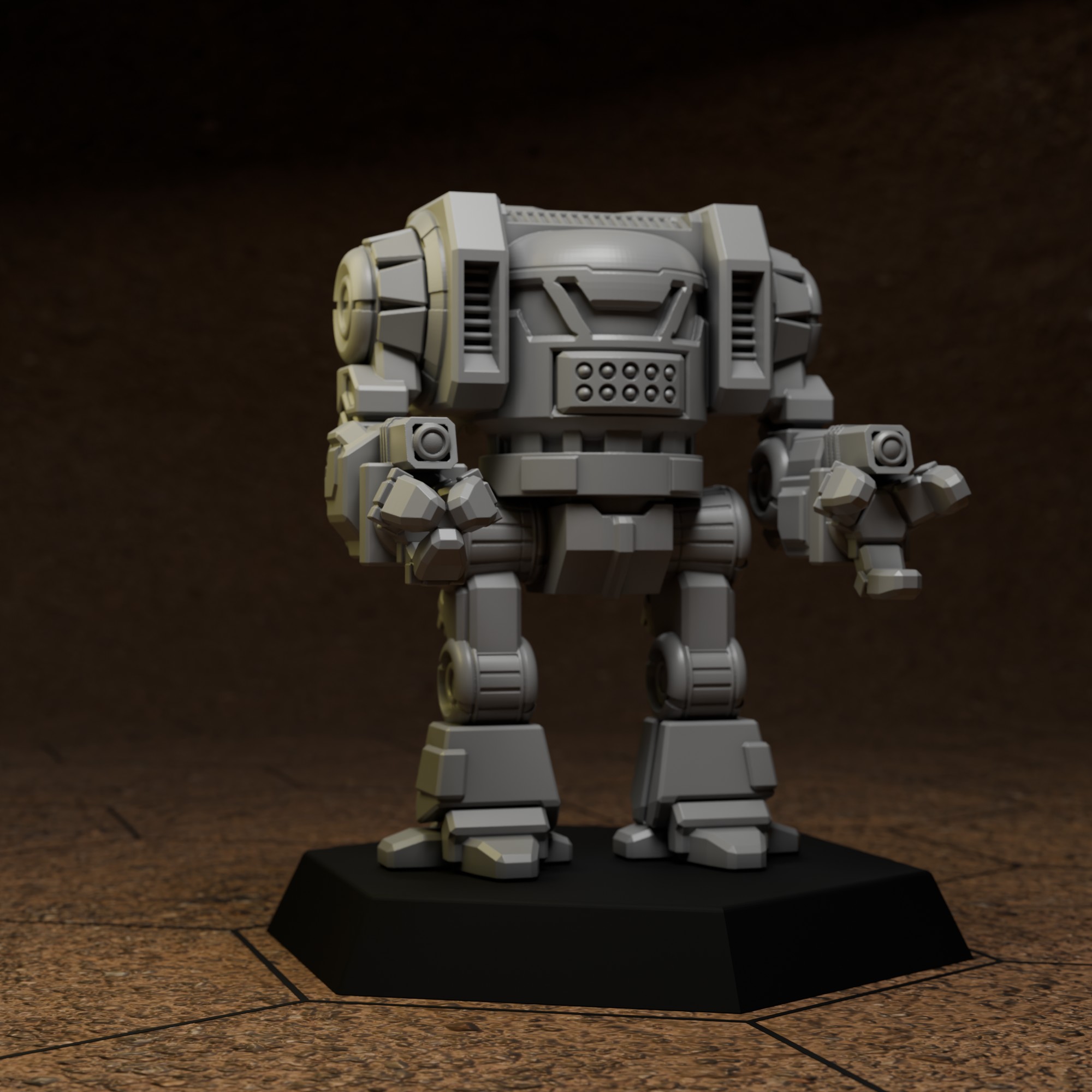 Duan Gung For American Mecha - Battletech 1/265th to 1/285 Scale