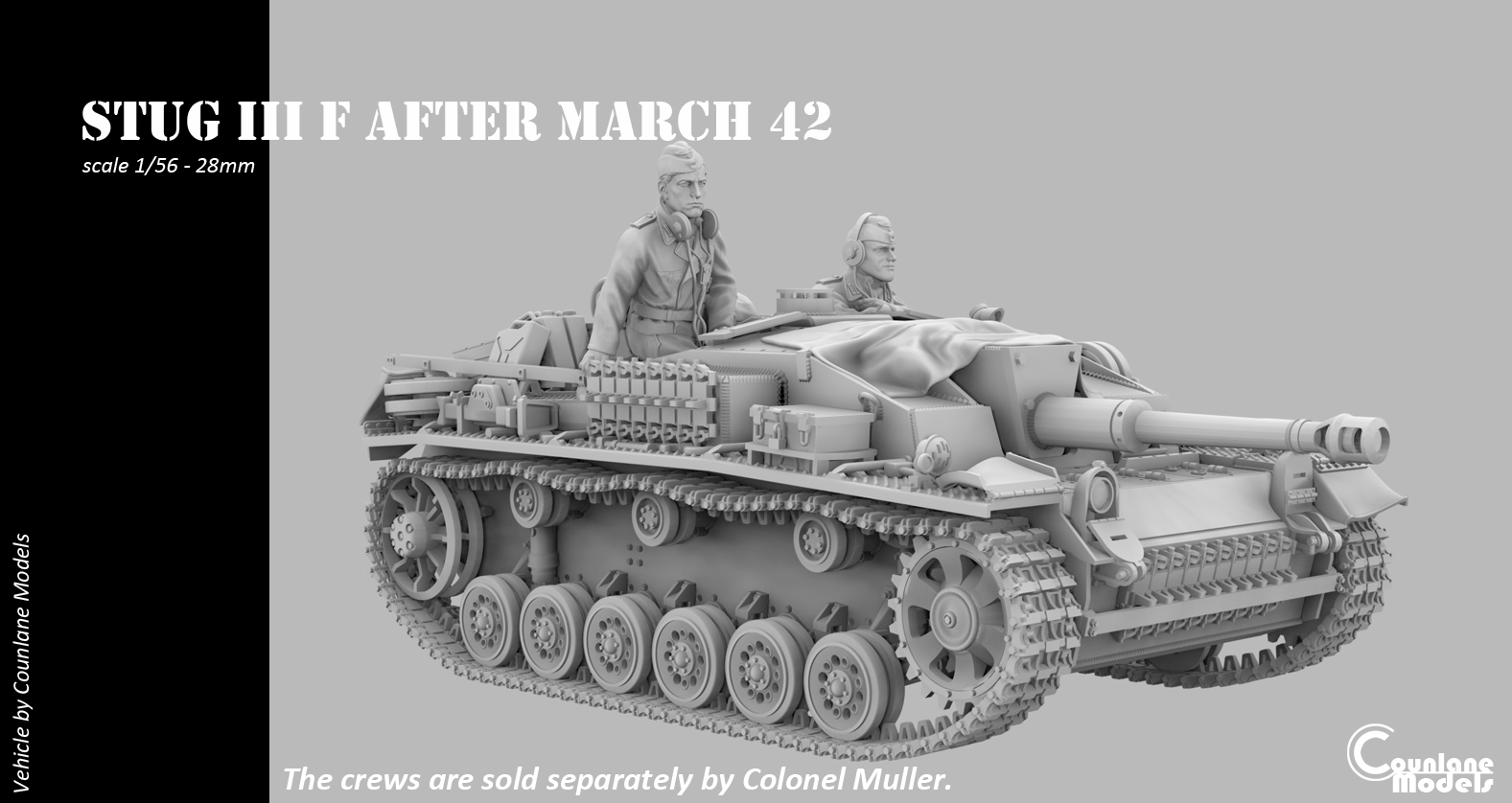 Stug III F after march 42