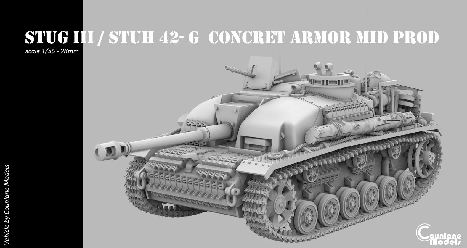 Stug III / stuh 42 G concret armor mid prod