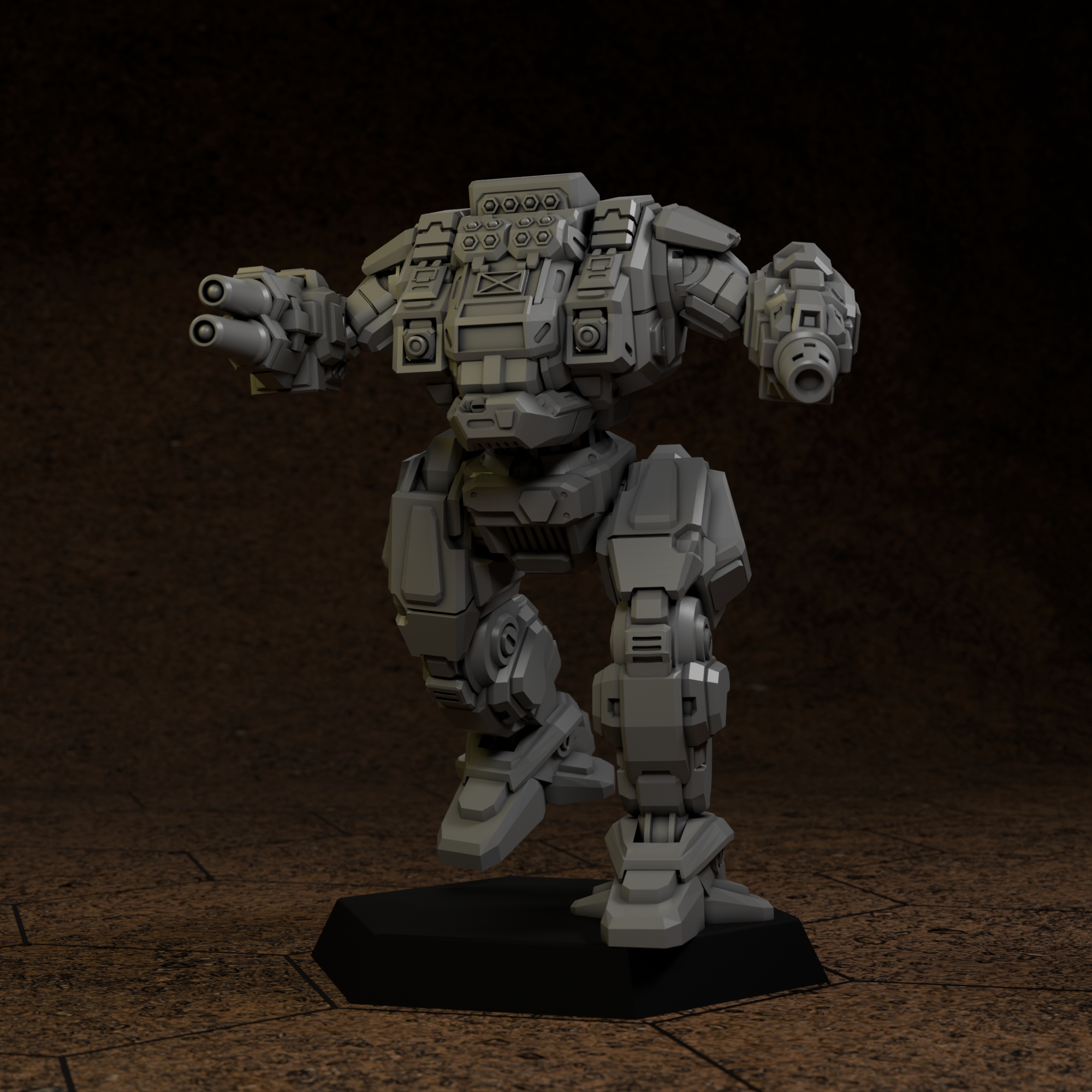 Sunder For American Mecha - Battletech 1/265 to 1/285 Scale