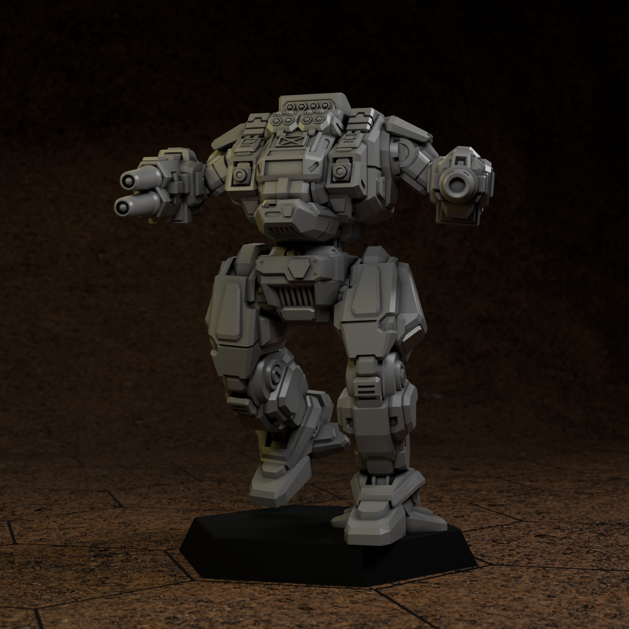 Sunder For American Mecha - Battletech 1/265 to 1/285 Scale