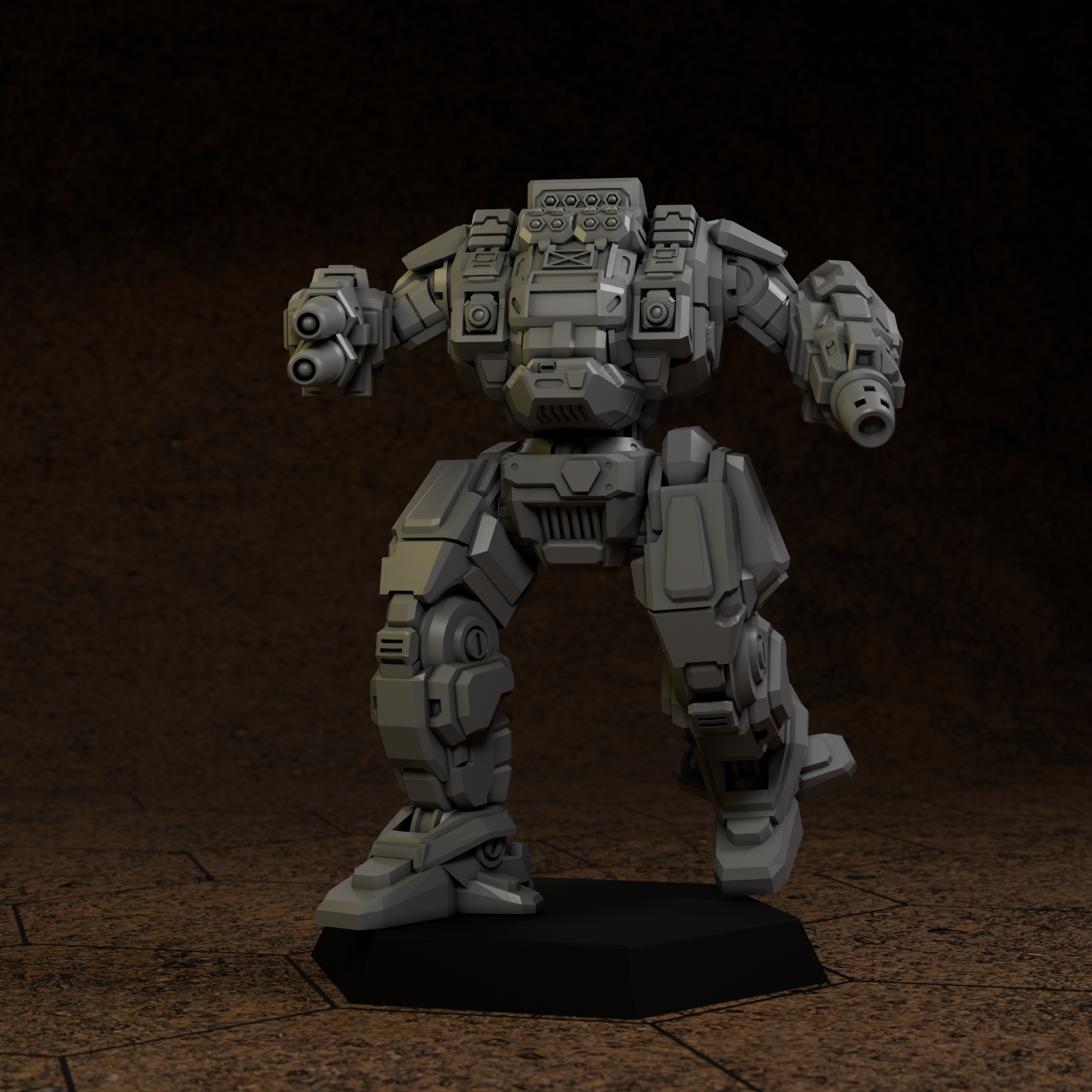 Sunder For American Mecha - Battletech 1/265 to 1/285 Scale