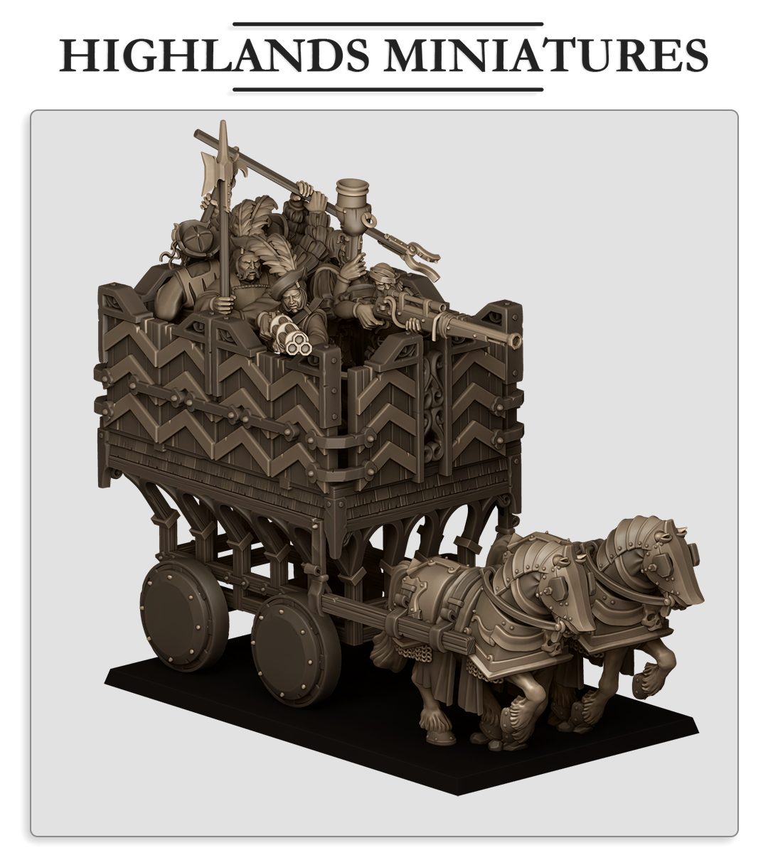 Armoured Wagon - 25mm to 32mm - Sunland