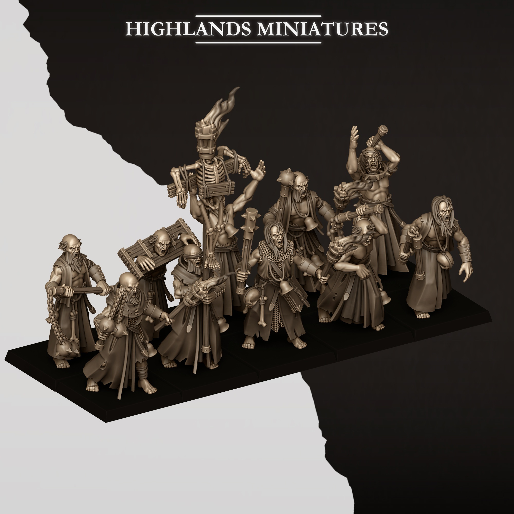 Fanatical Zealot Unit- 25mm to 32mm - Sunland