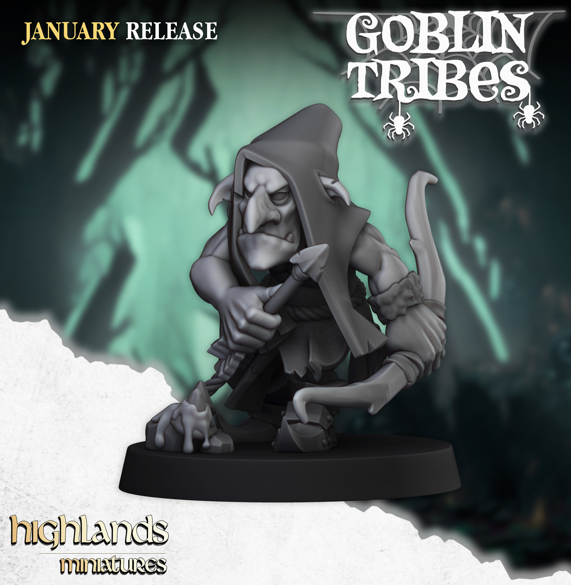 Goblin Archers - 25mm to 32mm - Swamp Goblins