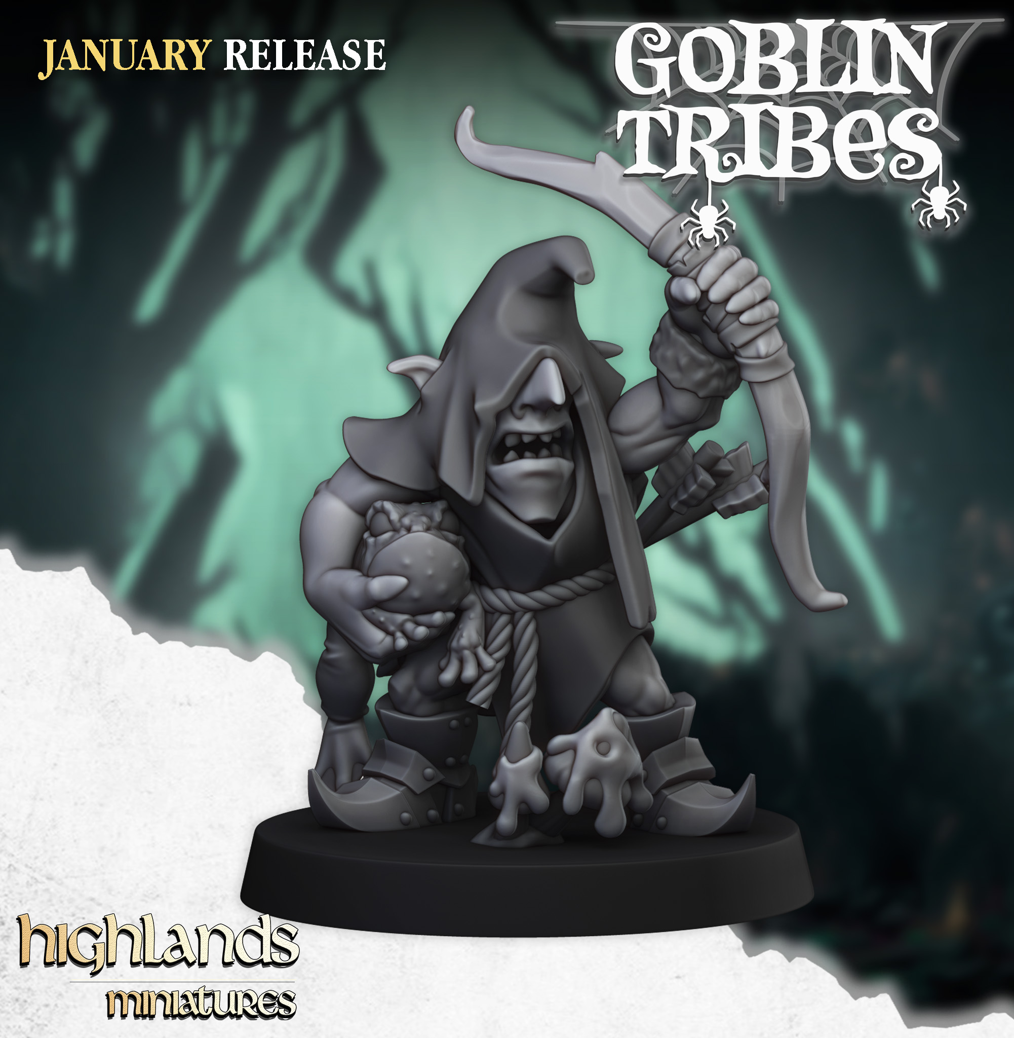 Goblin Archers - 25mm to 32mm - Swamp Goblins