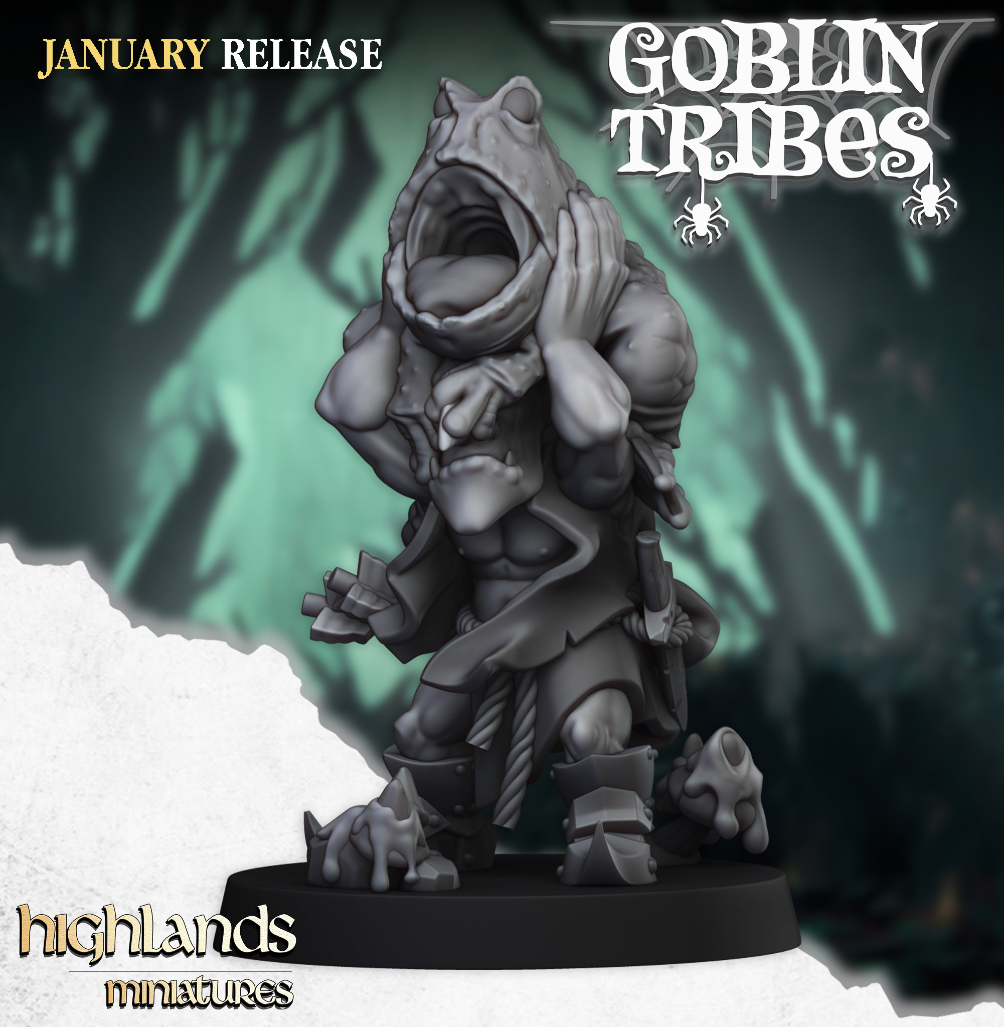 Goblin Archers - 25mm to 32mm - Swamp Goblins