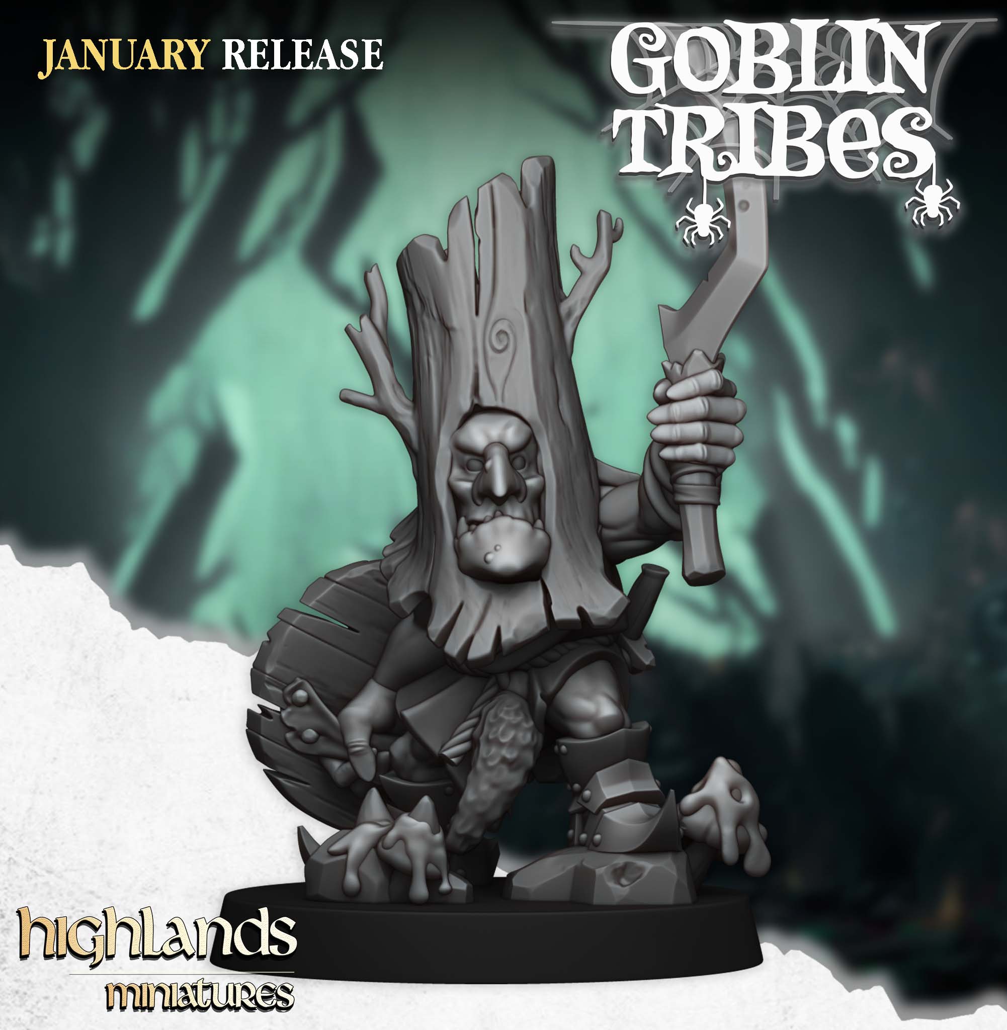 Goblins with Pikes - 25mm to 32mm - Swamp Goblins