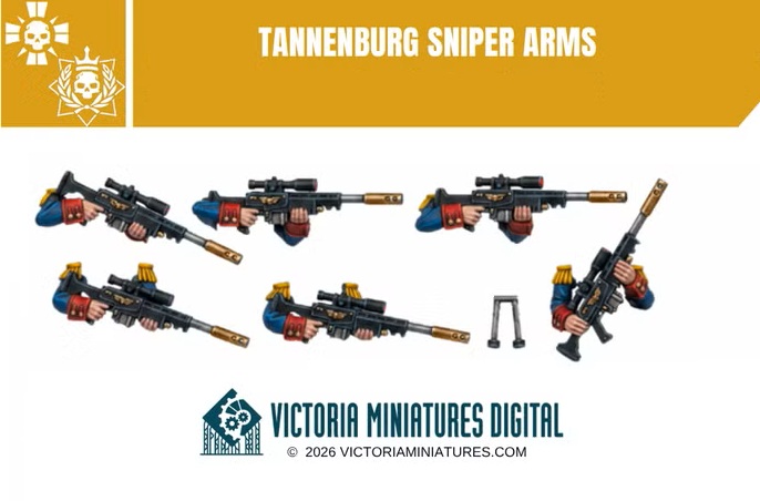 Tannenburg Sniper Arms - Victoria Miniatures