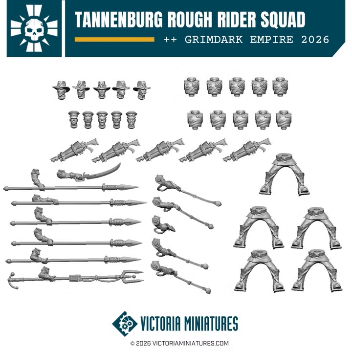 Tannenburg Rough Riders - Victoria Miniatures
