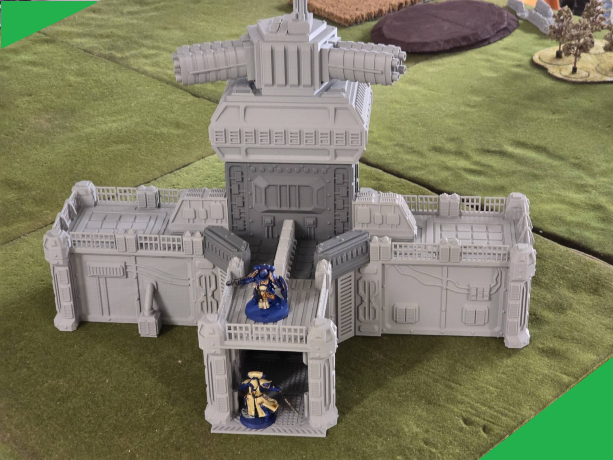 Tarkon Command Bunker - 28mm to 32mm - Elderforge Games