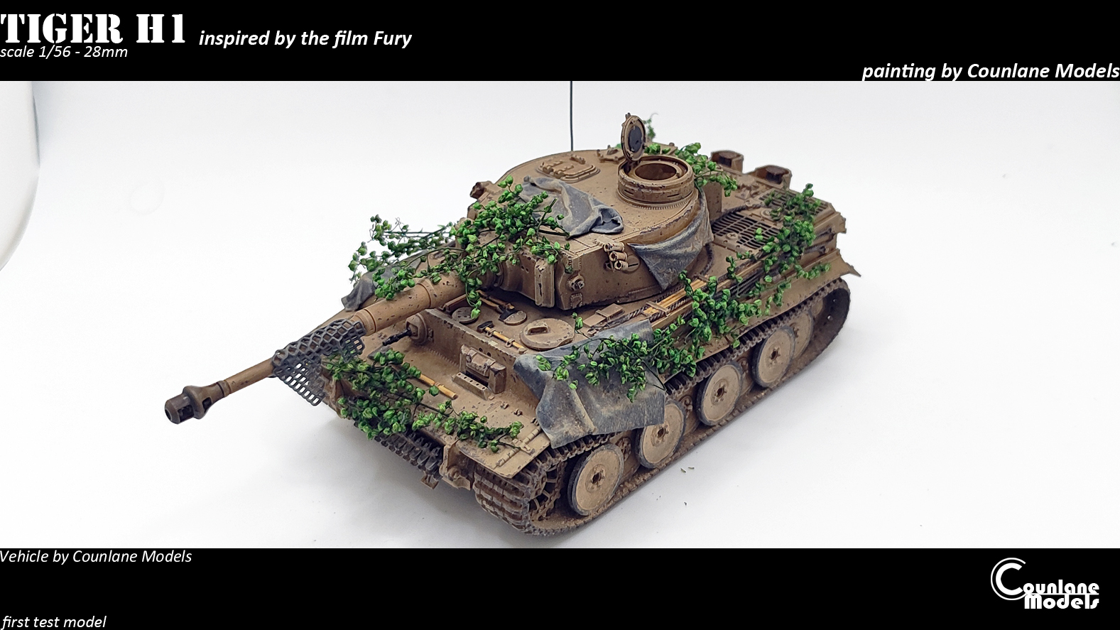 Tiger 1 H1 "Fury" - WWII Germany