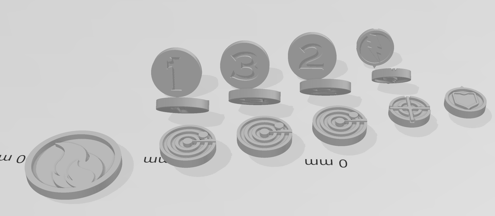 Space room Token Set - 15mm - Rok Miniatures