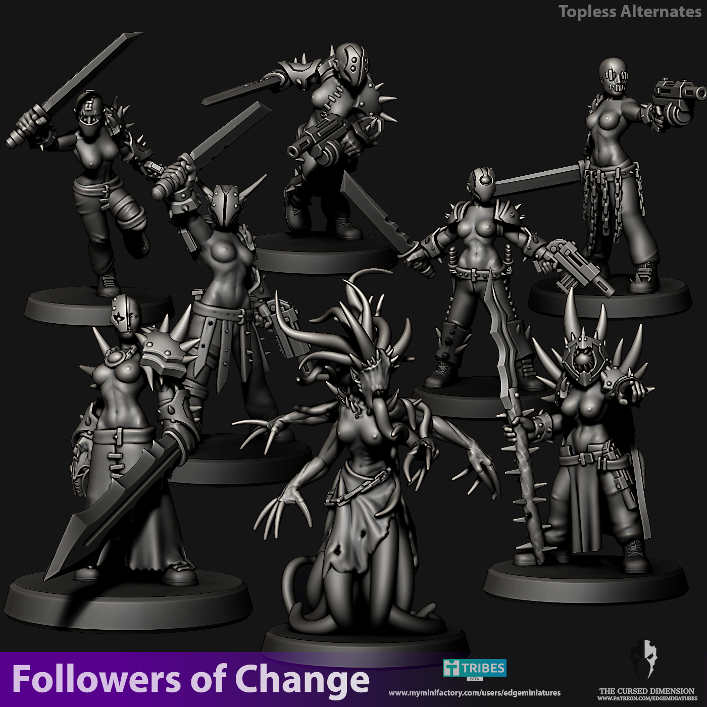 Followers of Change Kill Team - 28mm or 32mm