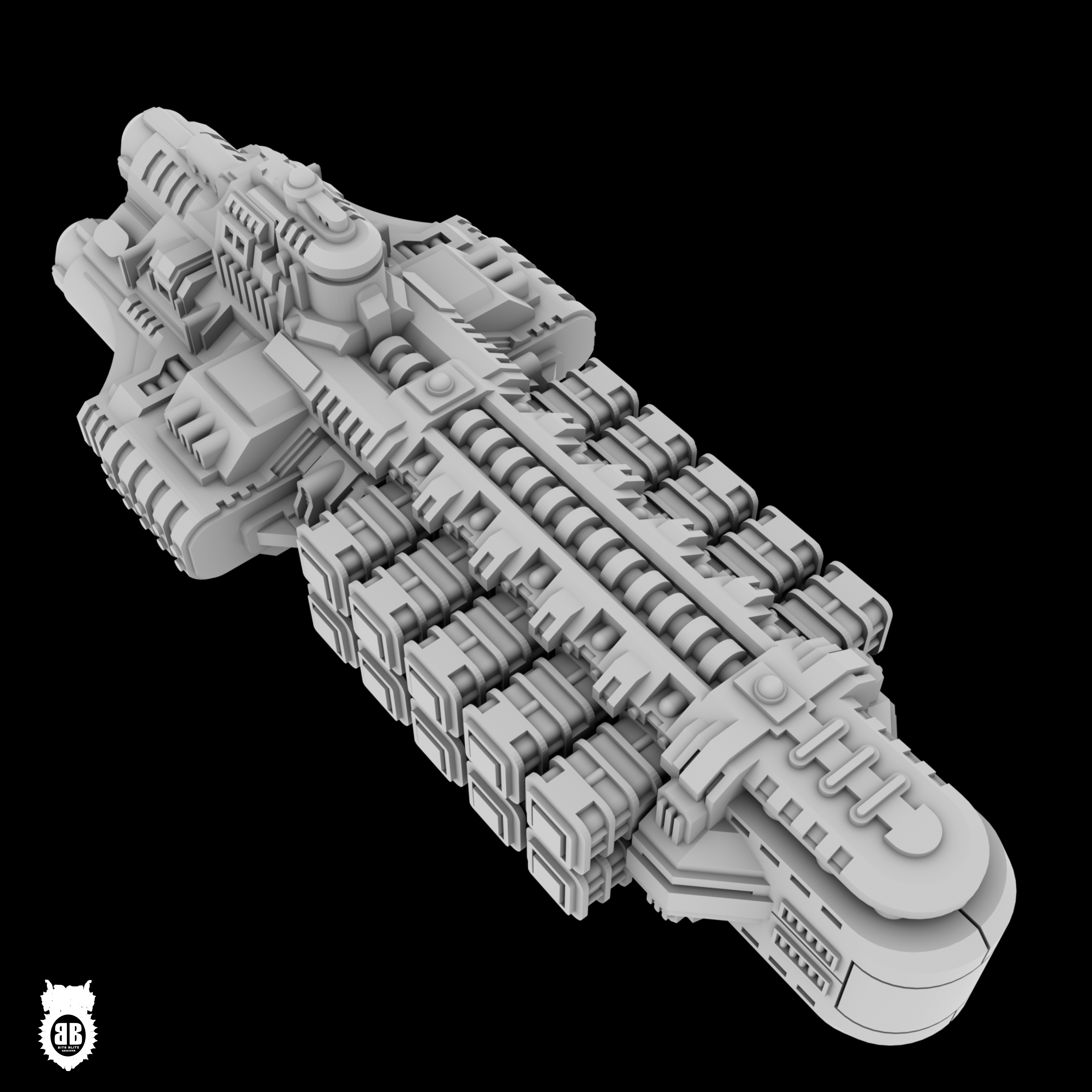 Transport Bulker Ship - Bits Blitz Designs