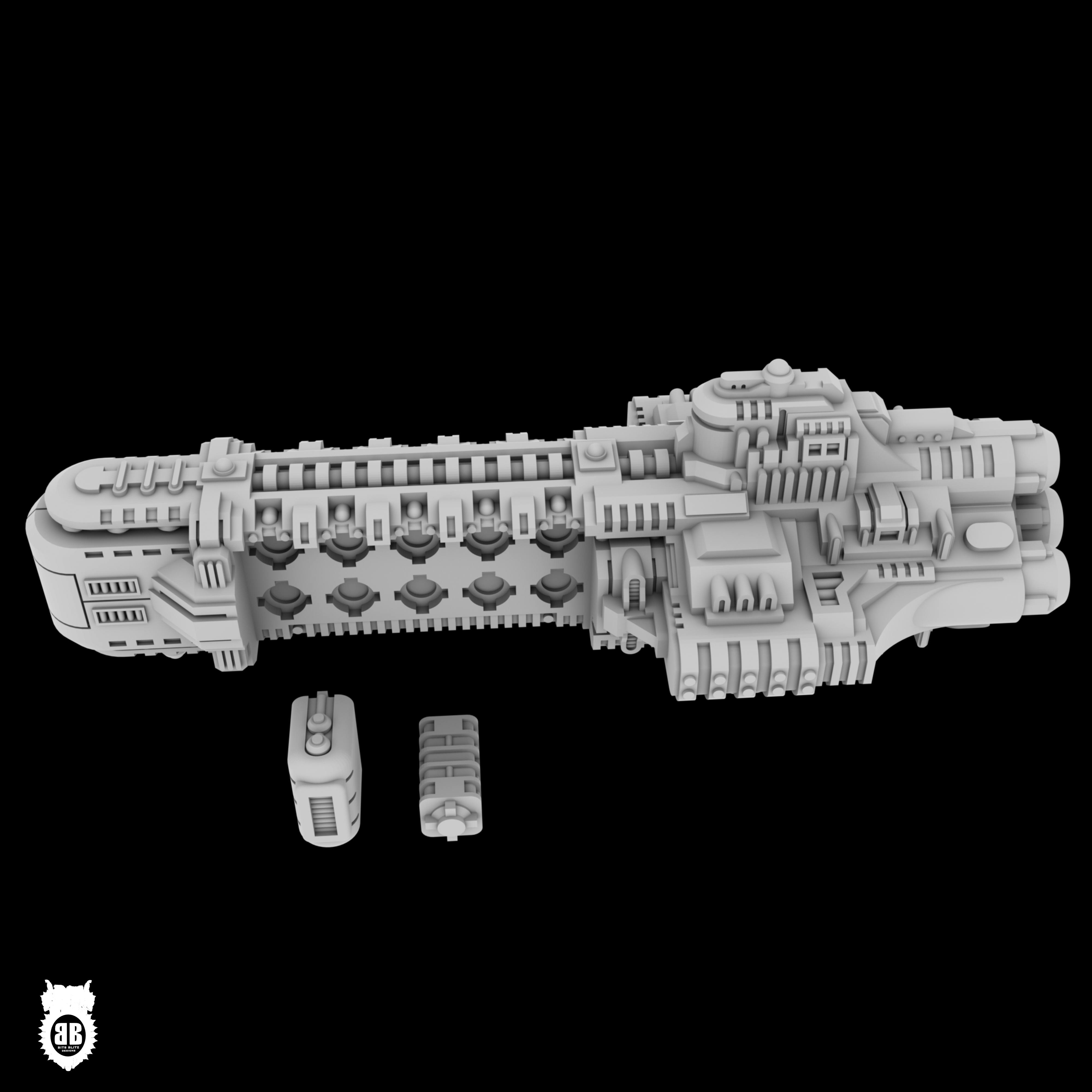 Transport Bulker Ship - Bits Blitz Designs