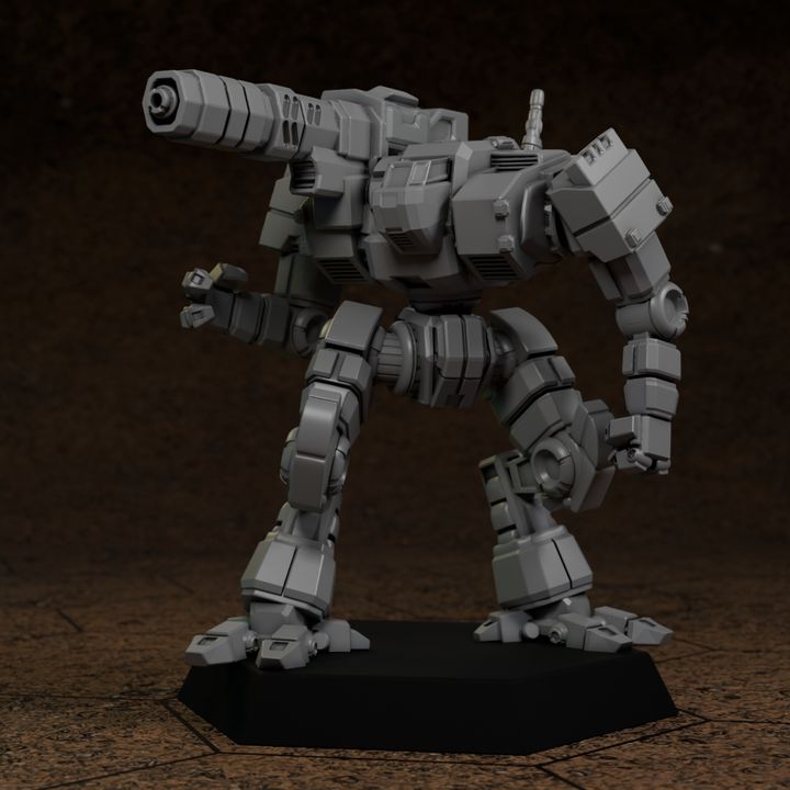 Dutchman For American Mecha - Battletech 1/265 to 1/285 Scale