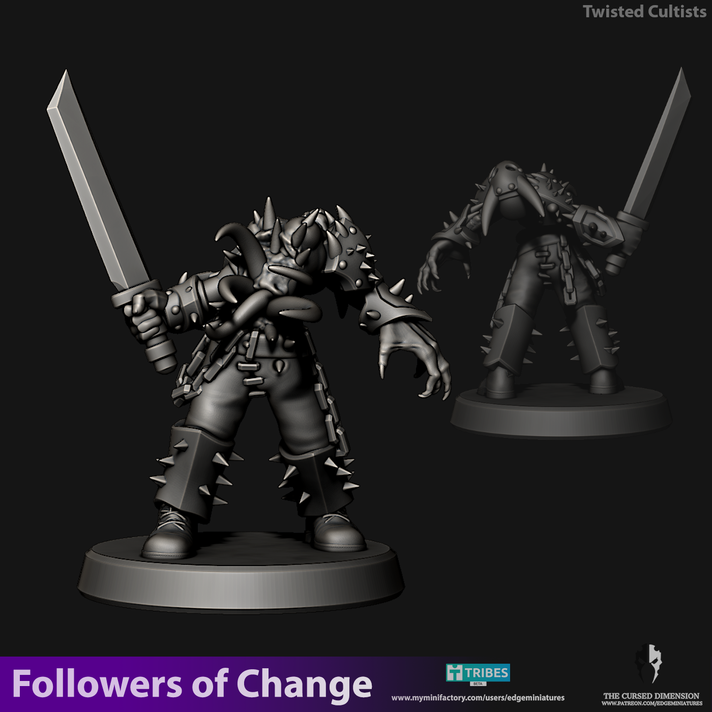 Followers of Change Kill Team - 28mm or 32mm