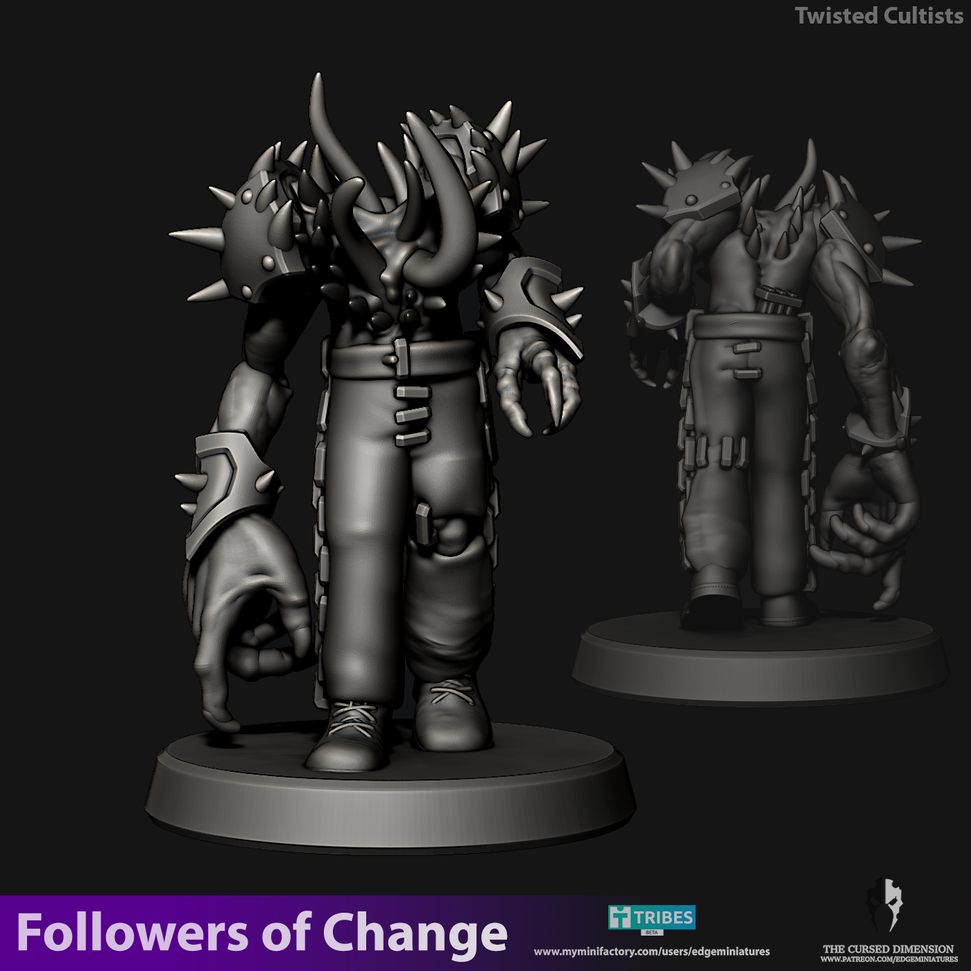 Followers of Change Kill Team - 28mm or 32mm