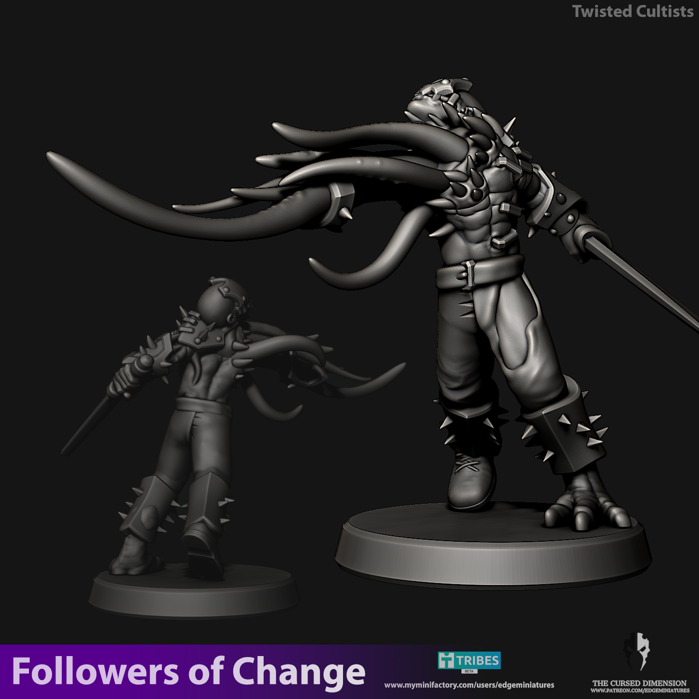 Followers of Change Kill Team - 28mm or 32mm