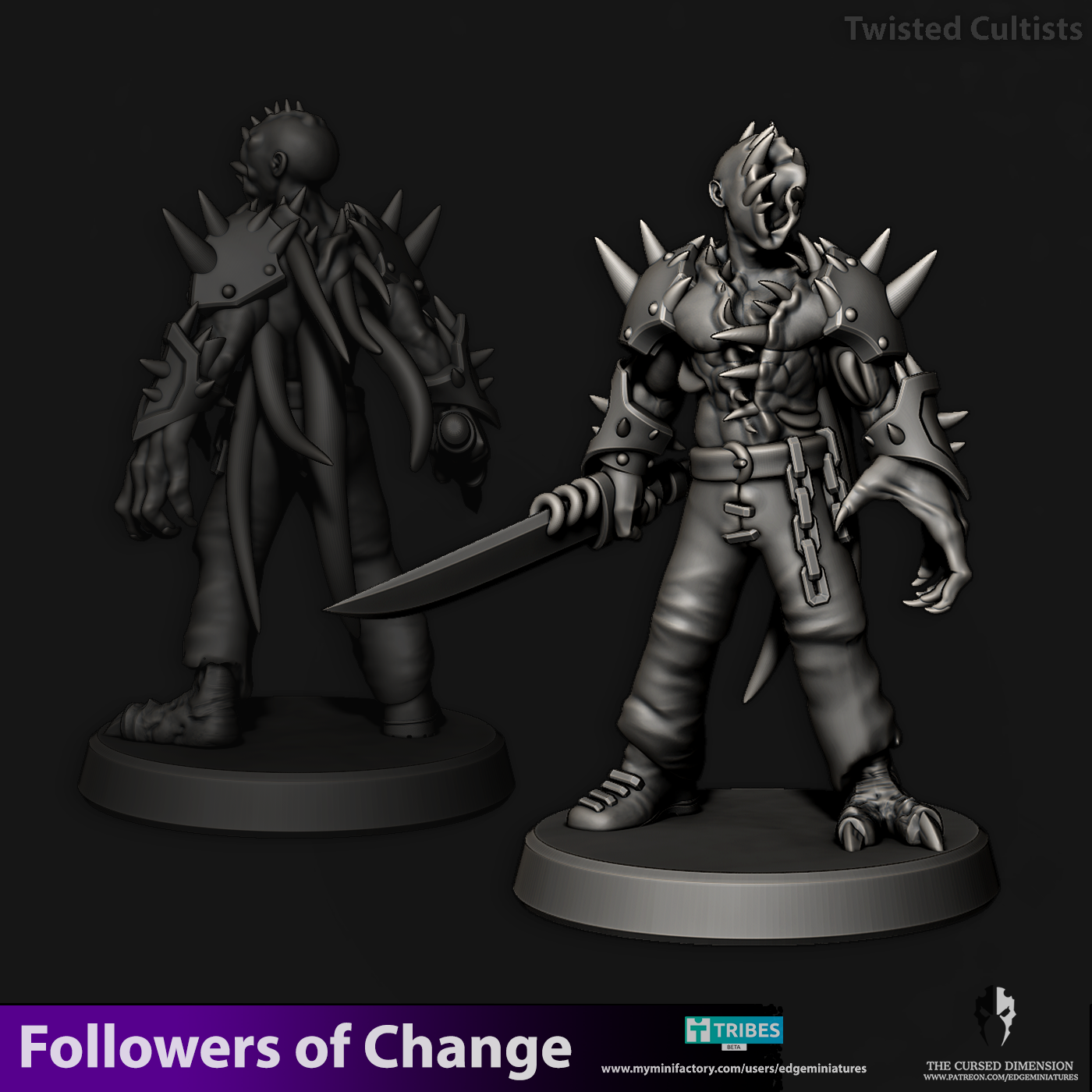 Twisted Cultists 28mm - Followers of Change